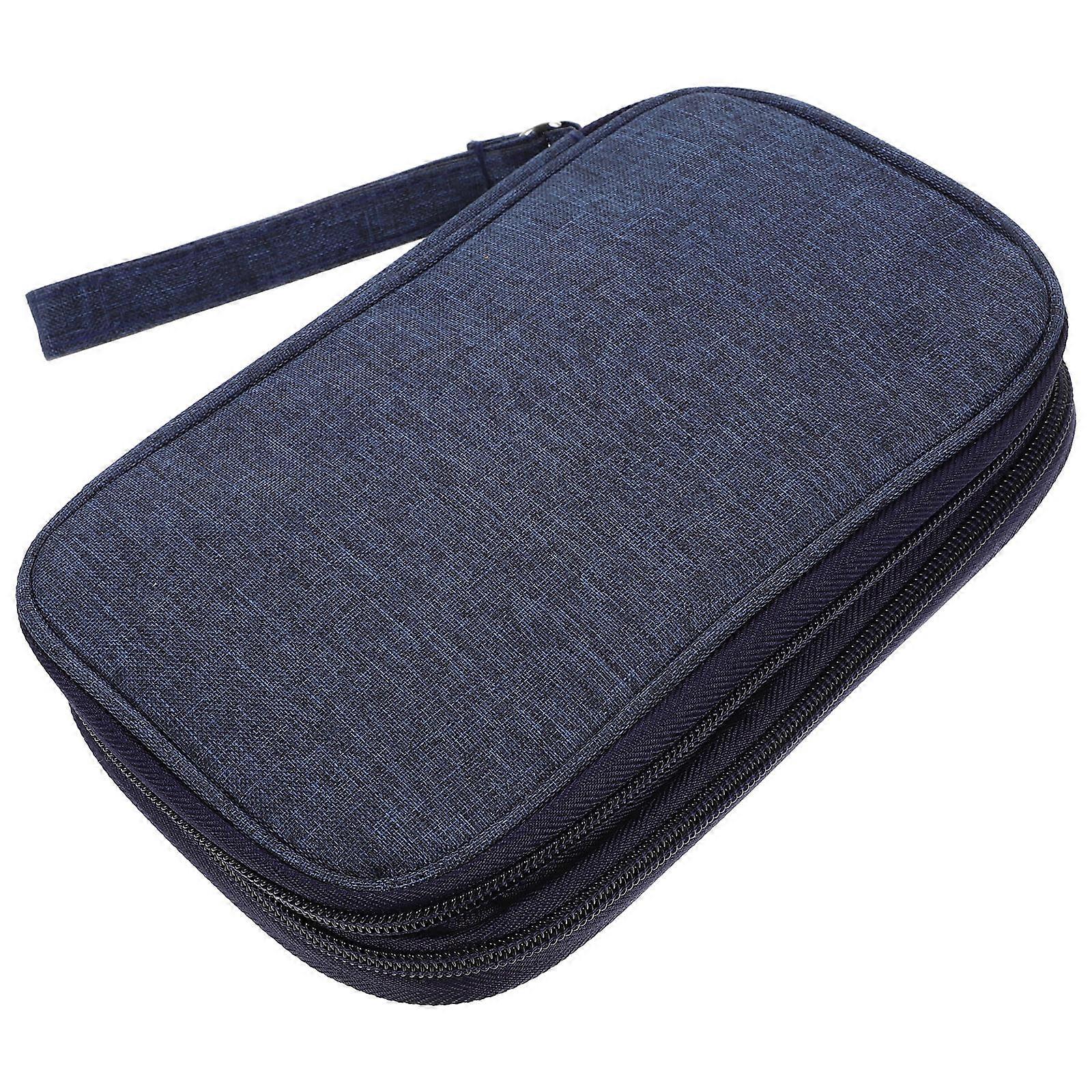 Travel Digital Cable Organizer Bag with Multi-Layer Storage 4Pcs