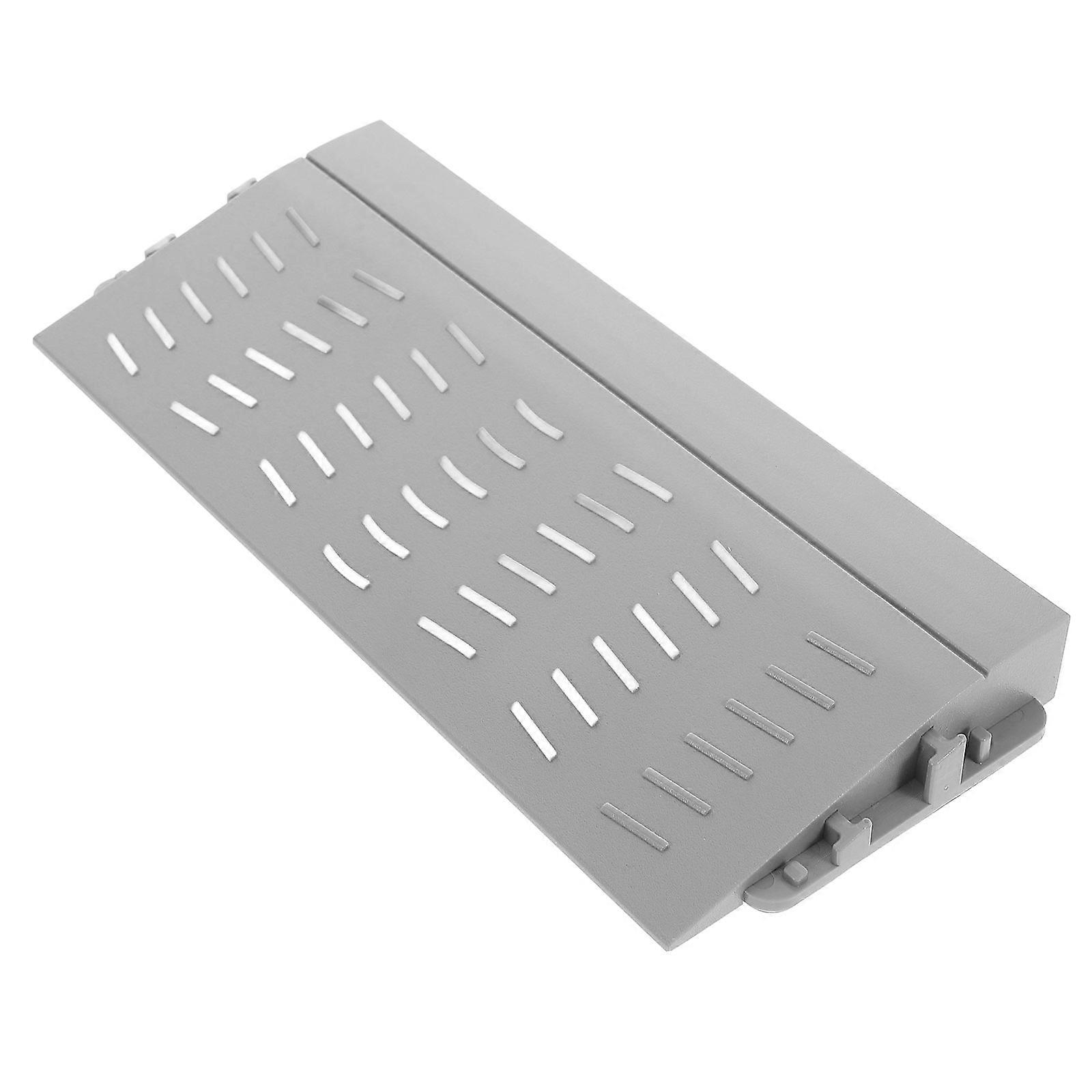 Durable Plastic Ramp for Robot Vacuum Cleaner 2Pcs Grey Wheelchair