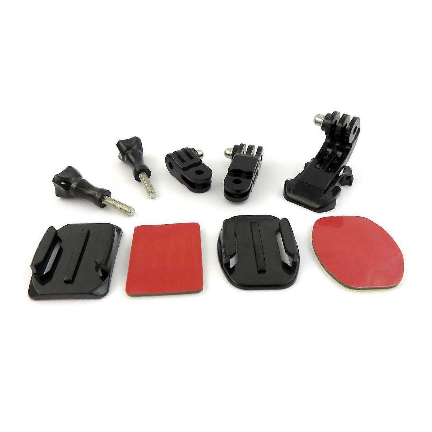 9 in 1 Helmet Front Side Quick Clip Mount Kit for Hero 6 5 4 3 2 Session