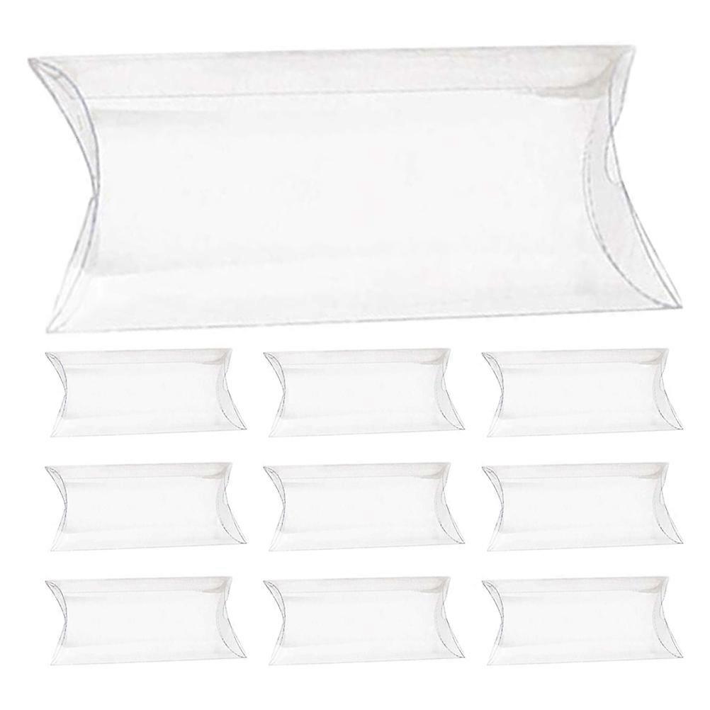 Candy Gift Box Transparent PVC Pillow for Party 25Pcs Container