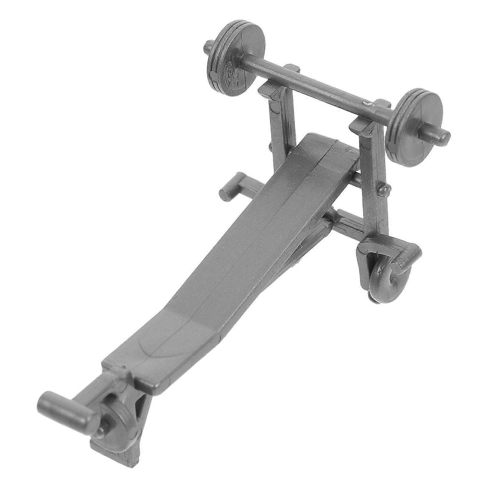 Equipment Gym Model for DIY Dollhouse Layout