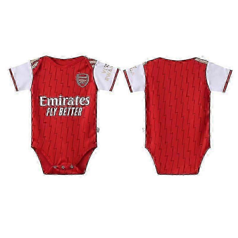 2022-2023 فريدة من نوعها طفل طفل كرة القدم جيرسي بذلة قصيرة الأكمام 6-18 شهرا