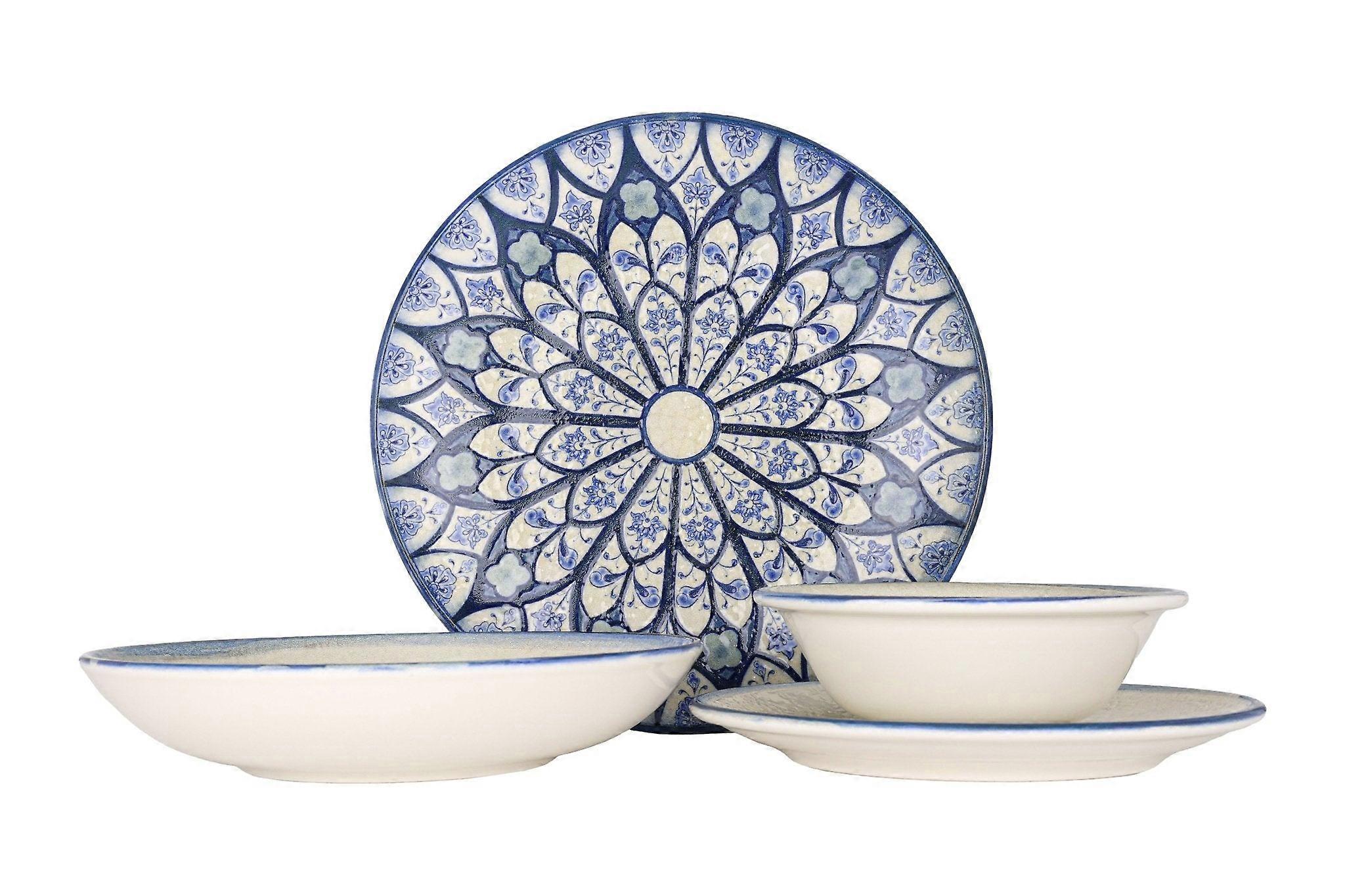 Bonna Dinnerware Set (Medium) - Esnaf - 24 pieces - 6 persons - Porcelain