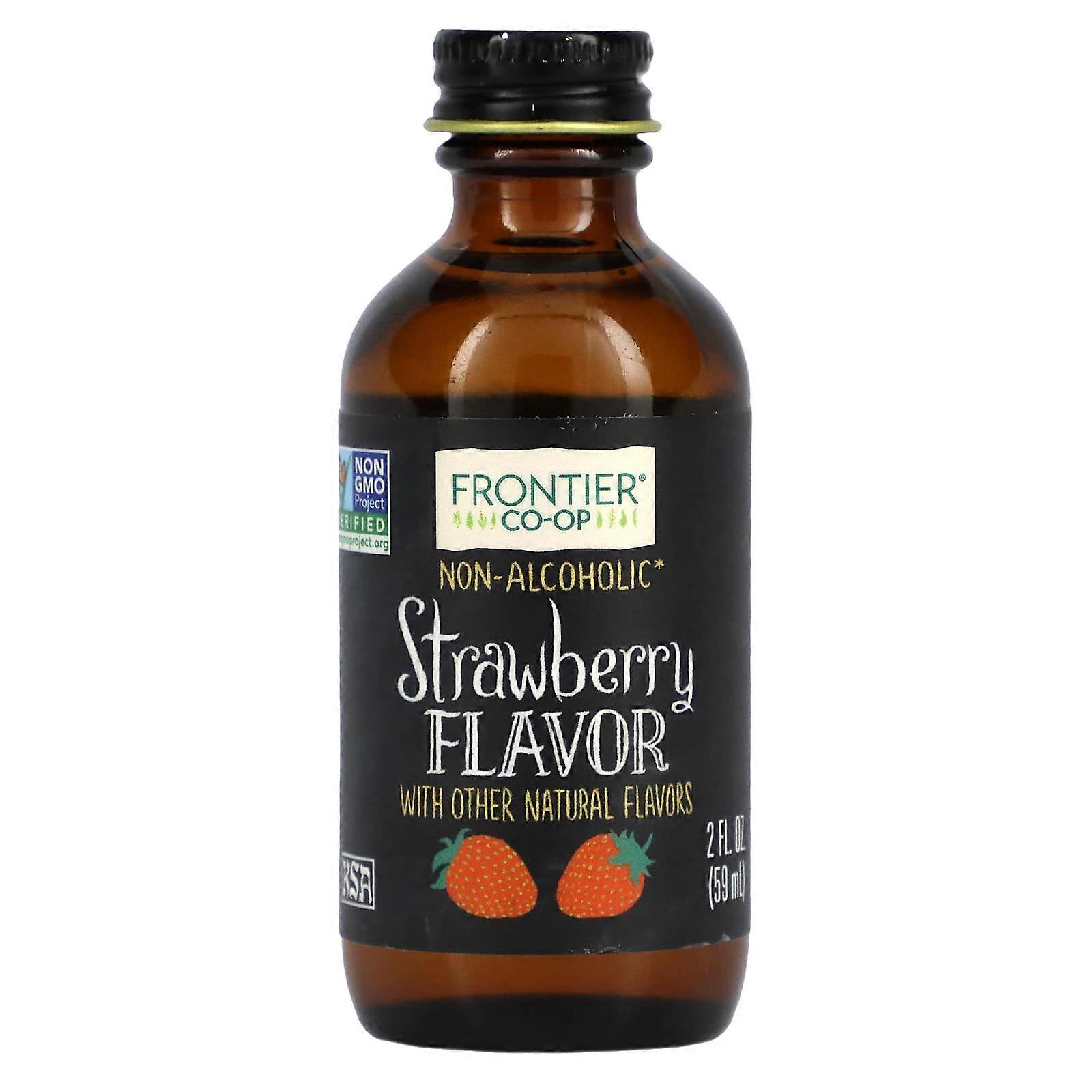 Strawberry Flavor, Alcohol-Free, 2 fl oz (59 ml)