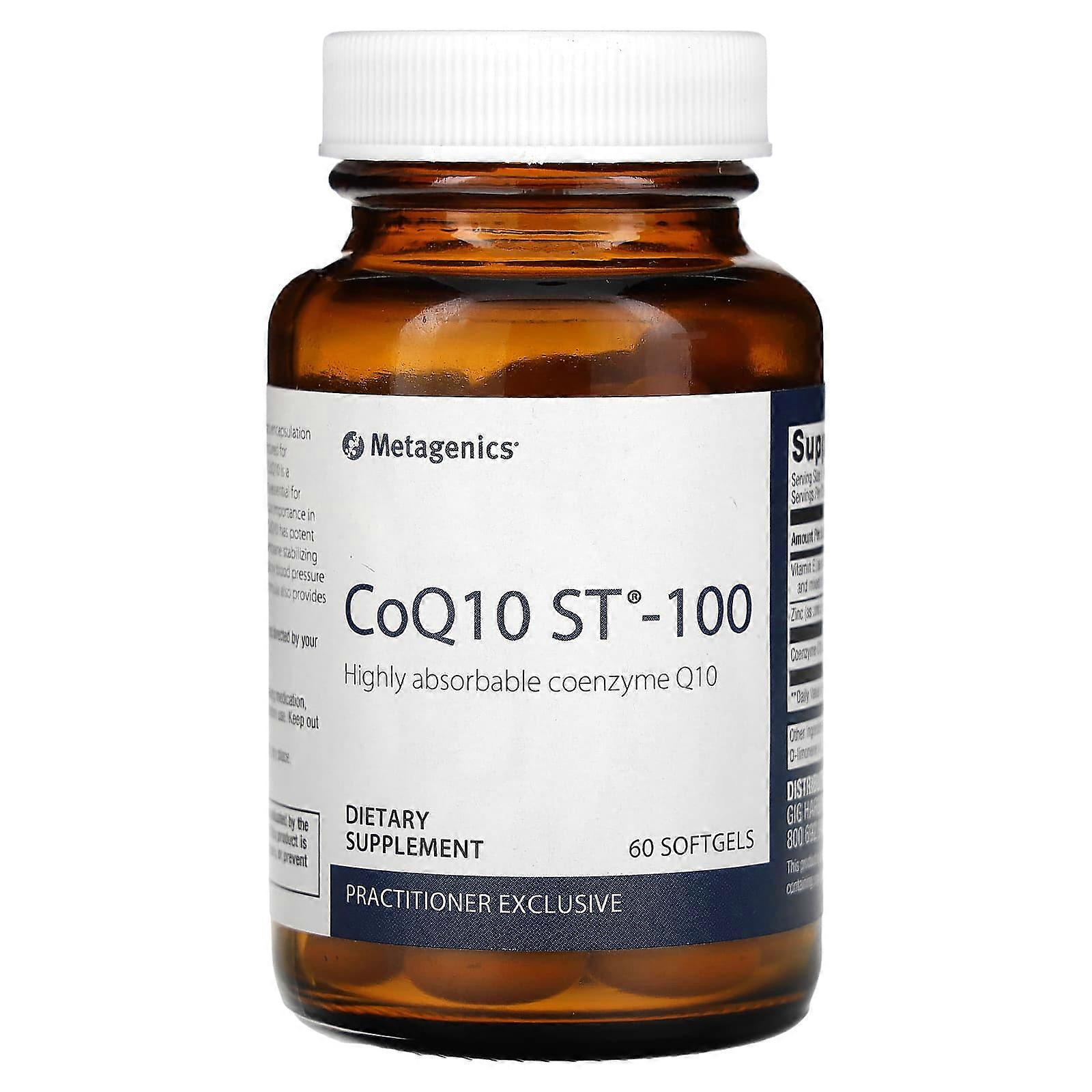CoQ10 ST-100, 60 Softgels
