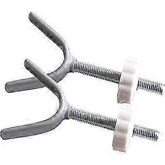 2Pieces Y-Spindle, Y Spindle Gate Extension, Stair Gate Railing Adapter for Under-Mounted Safety Gates