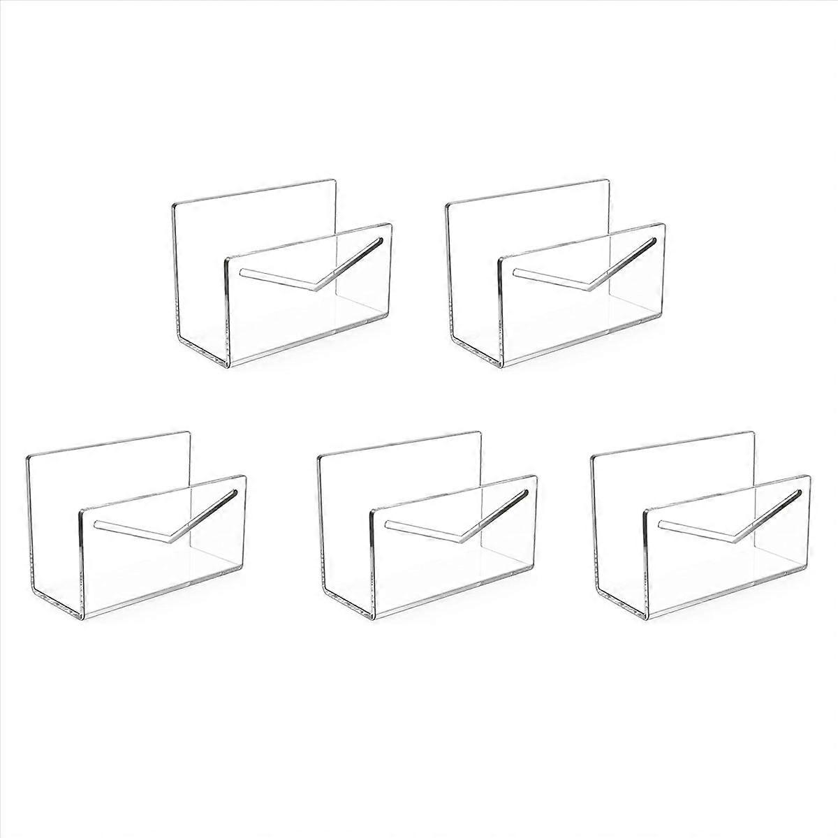 Mail Holder Acrylic Mail Sorter for Desk Envelope Holder Organizer