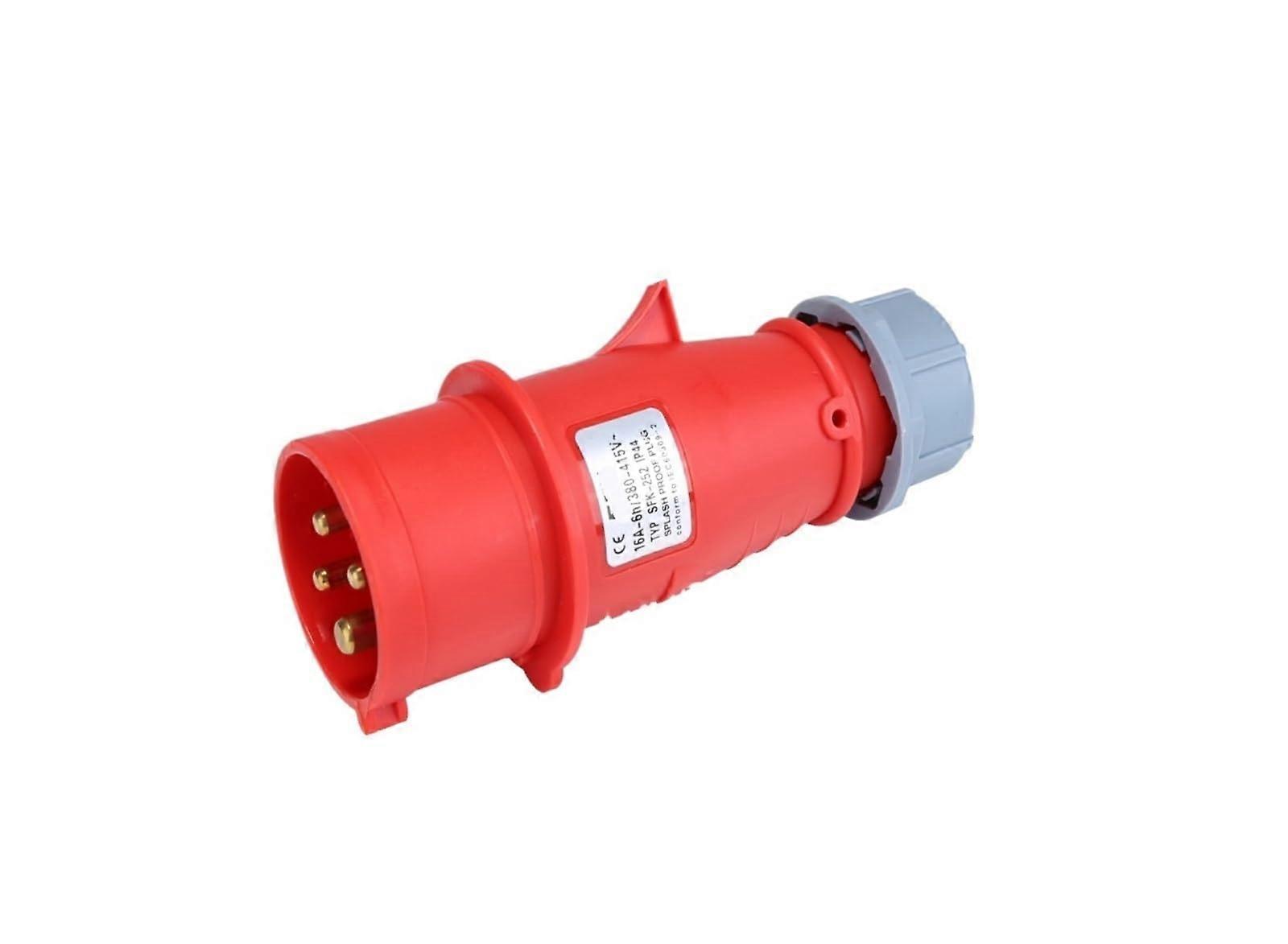 Industrial Waterproof Plug And Socket Male 32A 4P IP44