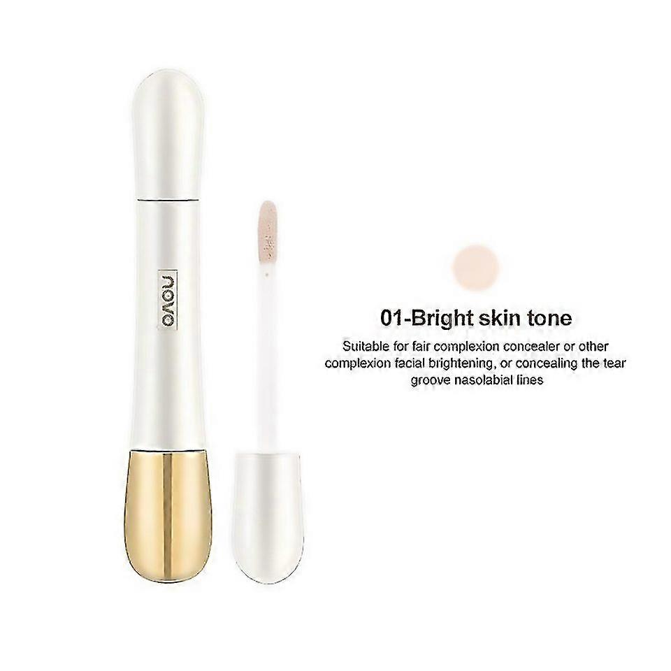For 2 In 1 Foundation Antiwrinkle Concealer Foundation Stick With Builtin Brush