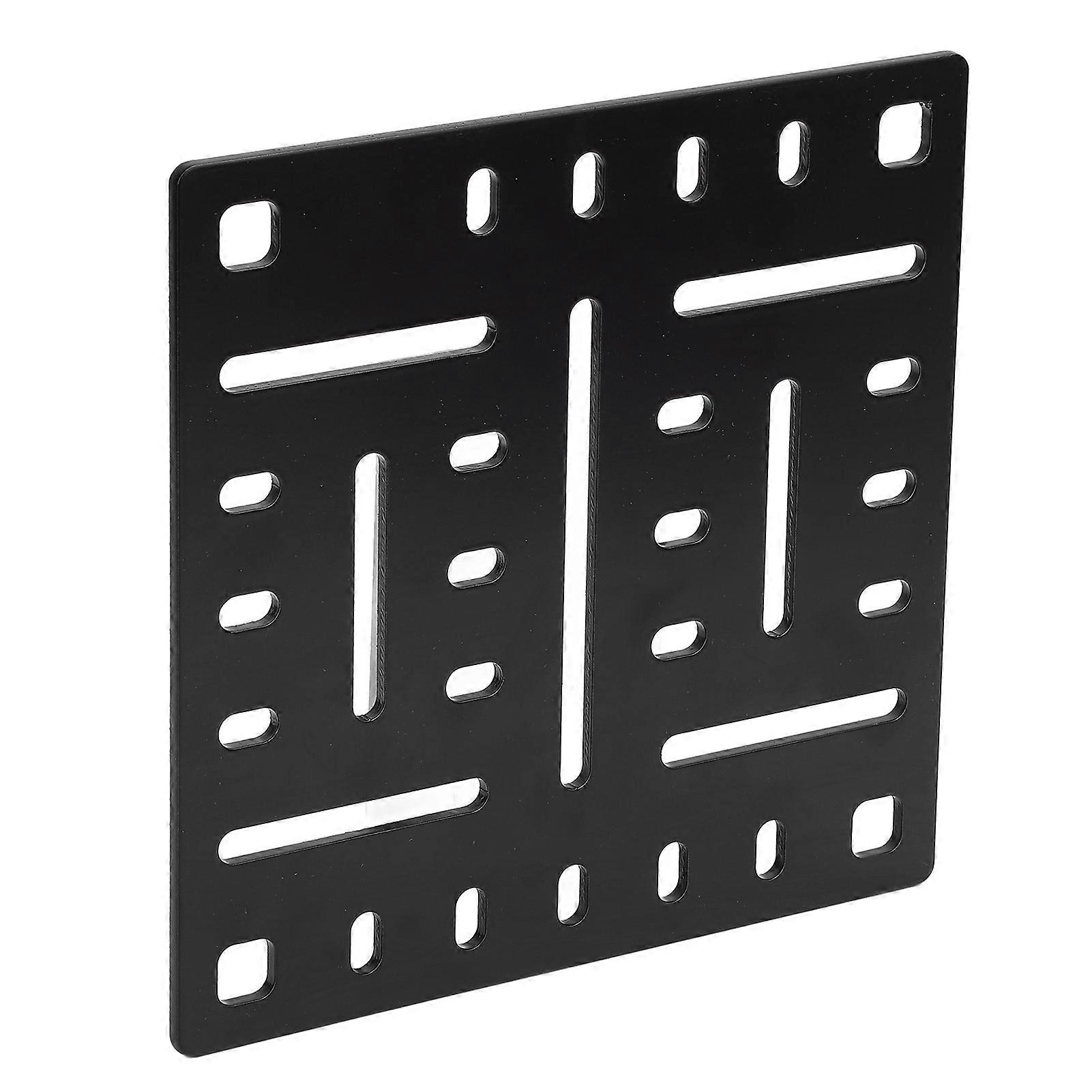 Truck Bed Panel Aluminum Alloy Multifunctional Side Bed Panel Rack System Cargo Storage Organizer for Use with L Rails 