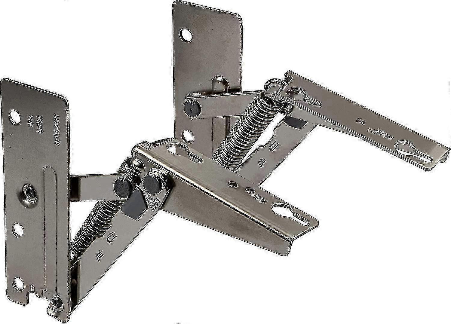 25-26 Symmetrical Spring Hinge 90 Degree Folding Hinge Cabinet Spring Bracket Up-and-down Door Hinge Sofa Hinge b Db