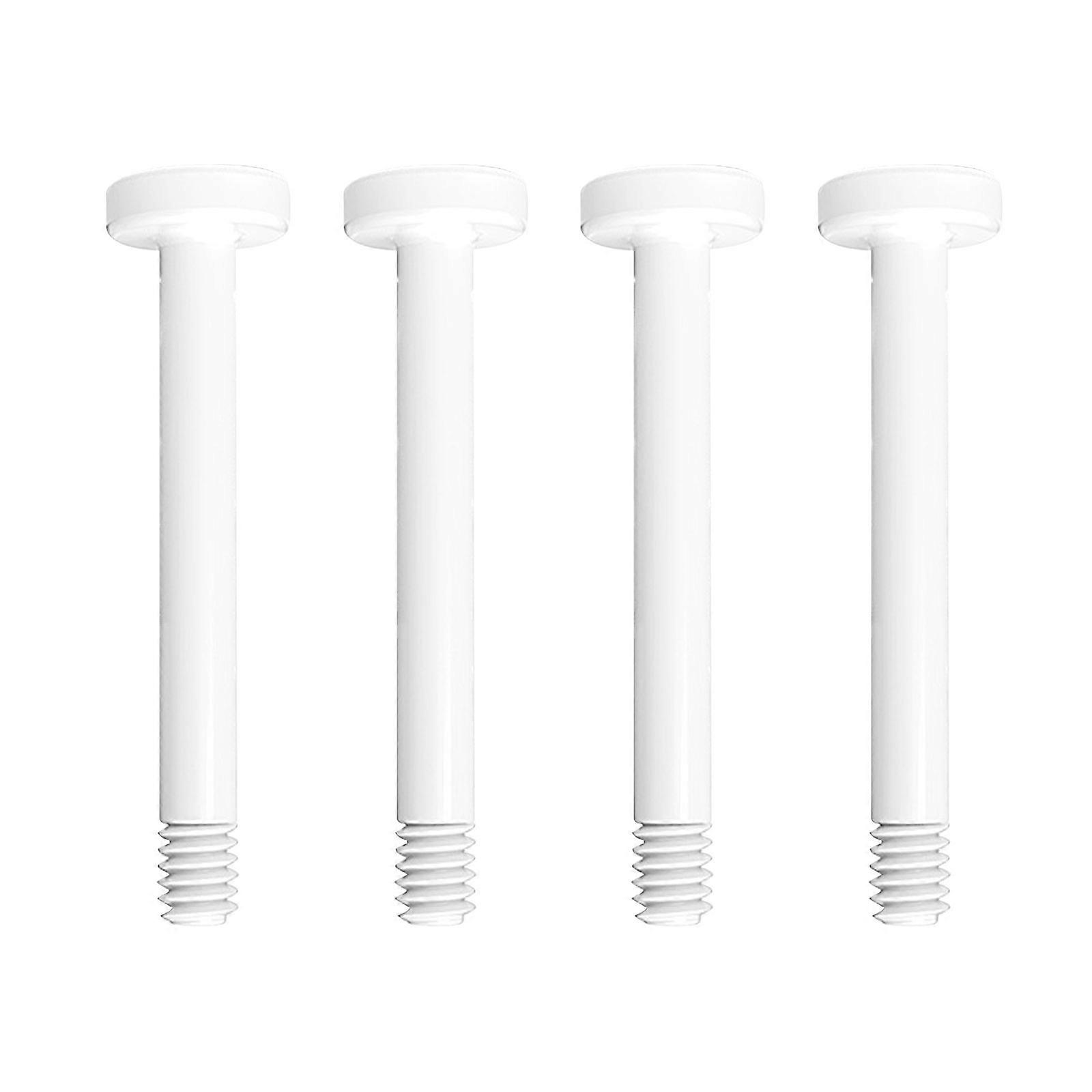 4pcs 6#32 Computer Case Fans Long Screws for 25mm Thickness Cooling Fan Easy Installation and Enhanced Stability Multicolor