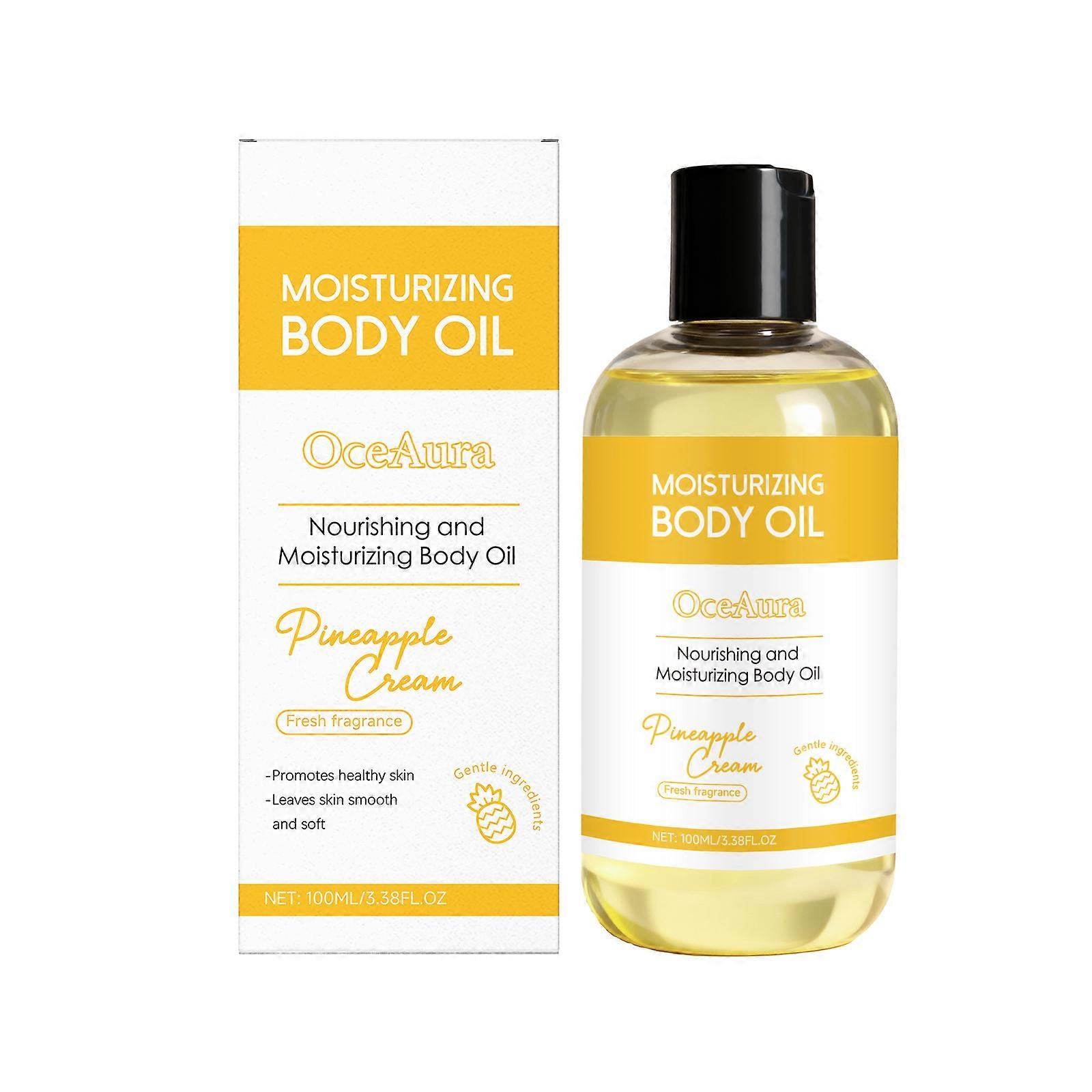 Pineapple Cream Moisturizing Body Oil