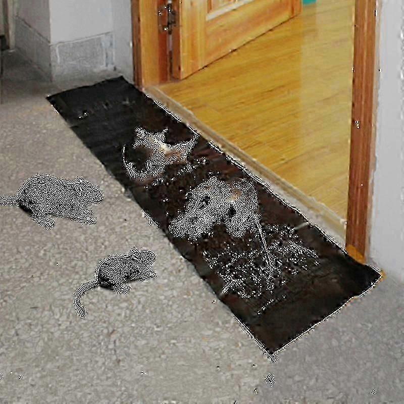 10 5 1 Pièce Extra Large Rat Collant Tapis de Souris Pièges Amélioré Surface Adhésive Souris Contrôle des Rongeurs 120x27.5cm Solution Non Toxique