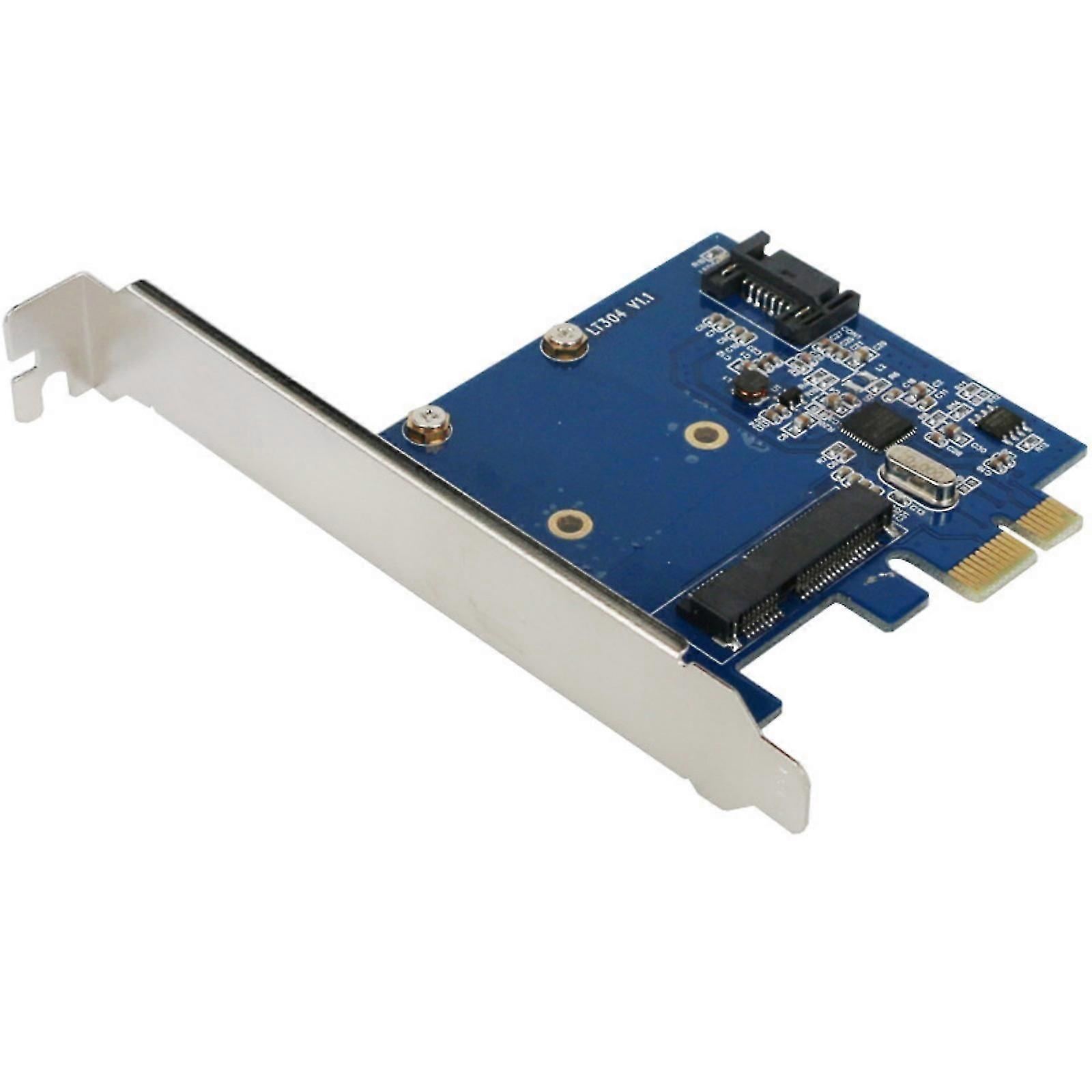 Computer Component PCIE to MSATA SATA30 Converters Card for Enhanceds Desktop Performances