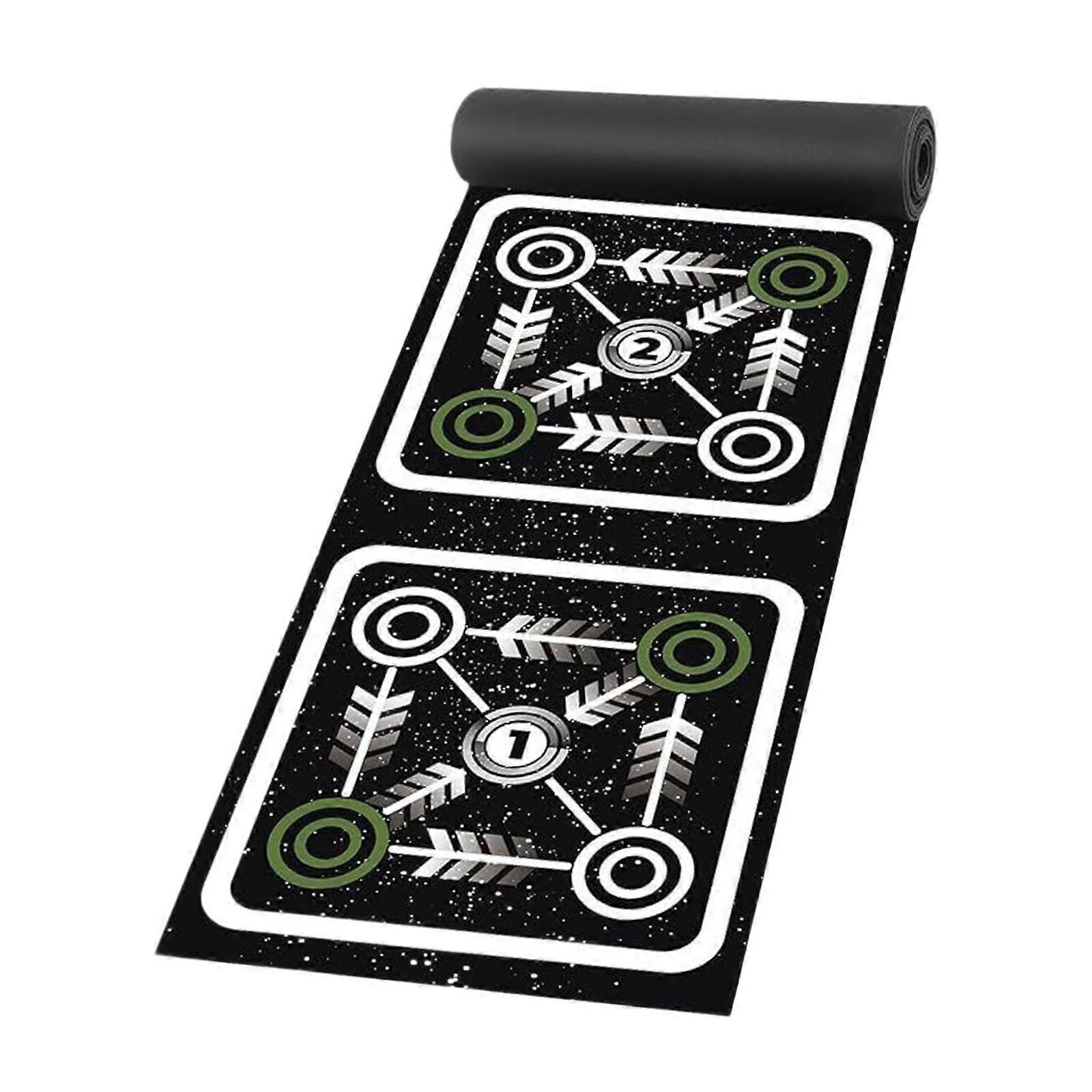 Agility Ladder Mat Pad,Footwork Practice Foldable Nonslip Speed Training