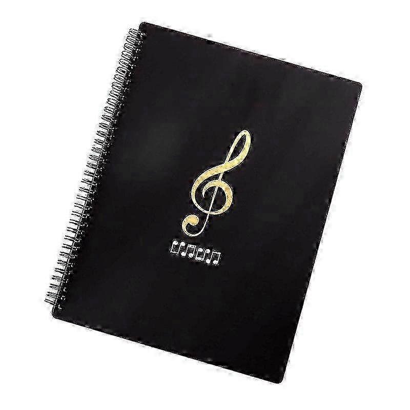 30 Pocket A4 Sheet Music Storage Folder Folder For Musicians, Index Folders Made Of Plastic