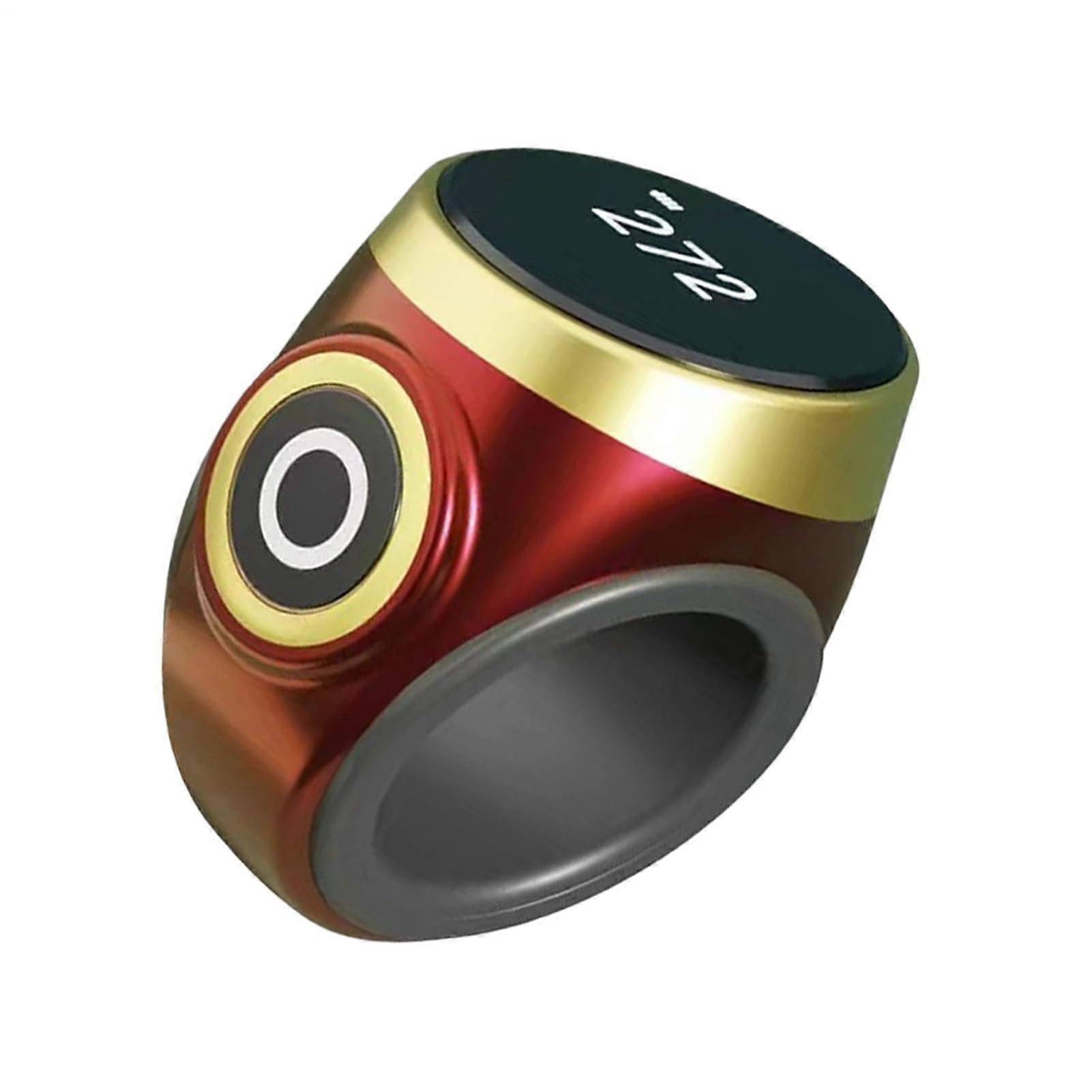 Finger Clicker Counter MoistureResistant Build 1Piece Smart Ring Digital Counter And Vibration Reminder Waterproof