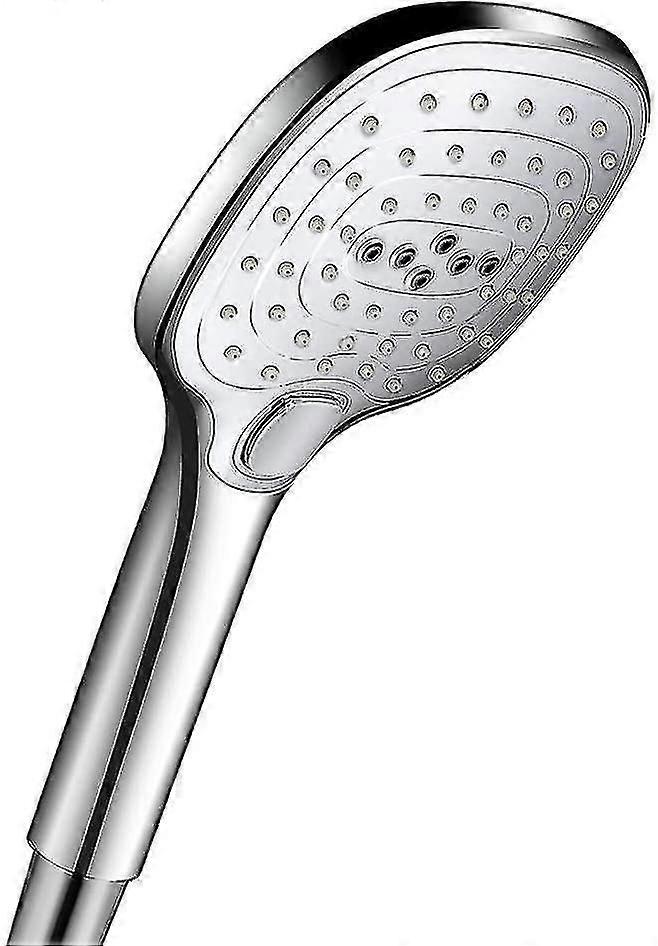 3 Function Handheld Shower Head With Massage Shower Head Spa Experience Chrome