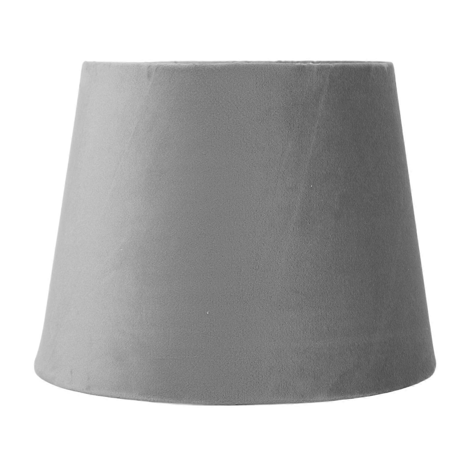Fabric Lampshade E27 E14 Velvet Conical Decorative Lamp Replacement Shade for Table Bedside Floor