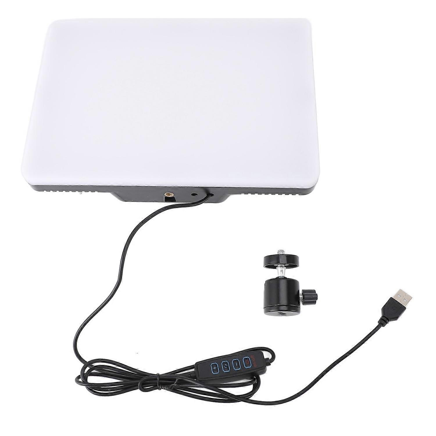 LED Video Light Panel Professional 2000Lx Soft Lighting Camera Light for Media Home Studio Video Con