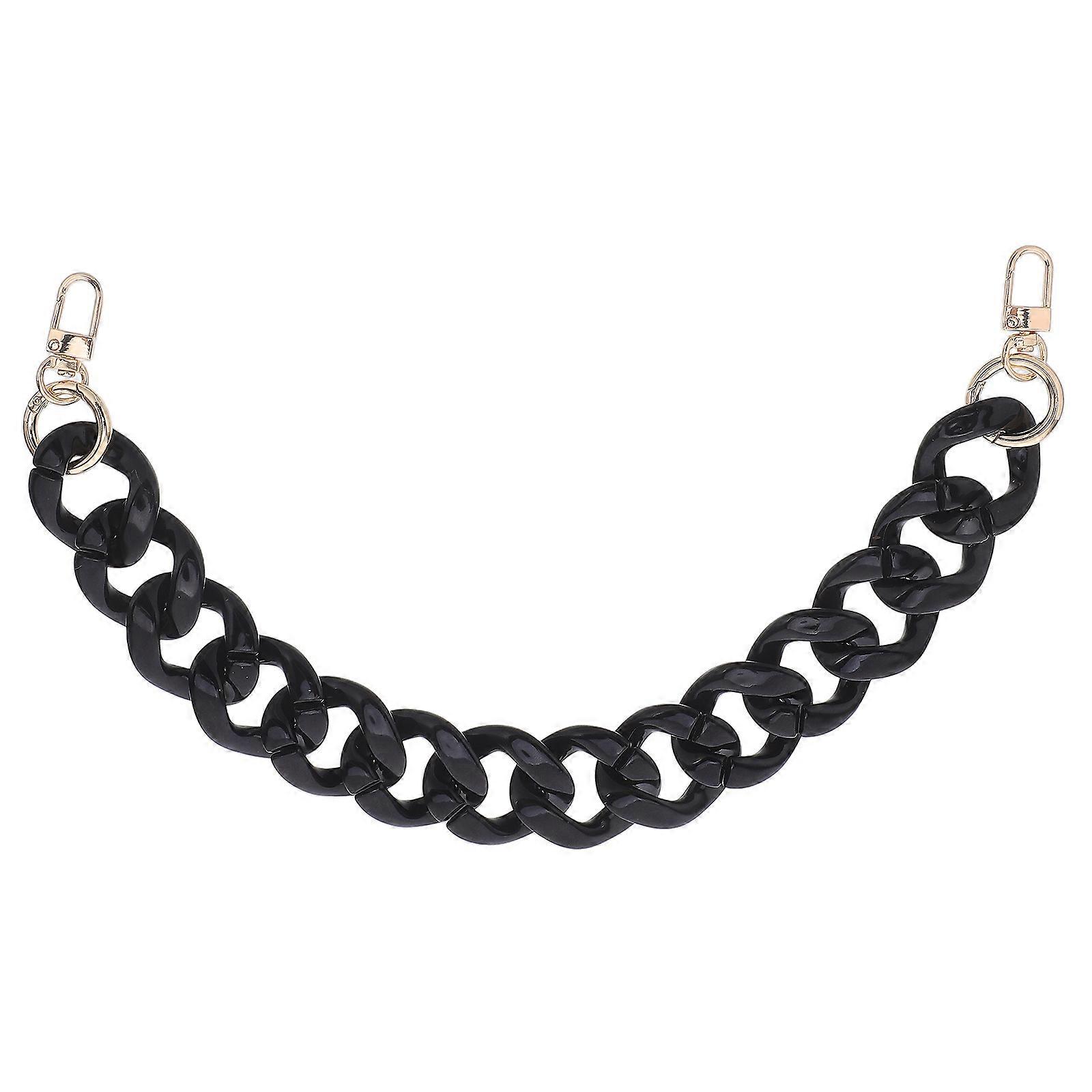 Acrylic Purse Chain for Handbag Adjustable Replacement Shoulder Strap