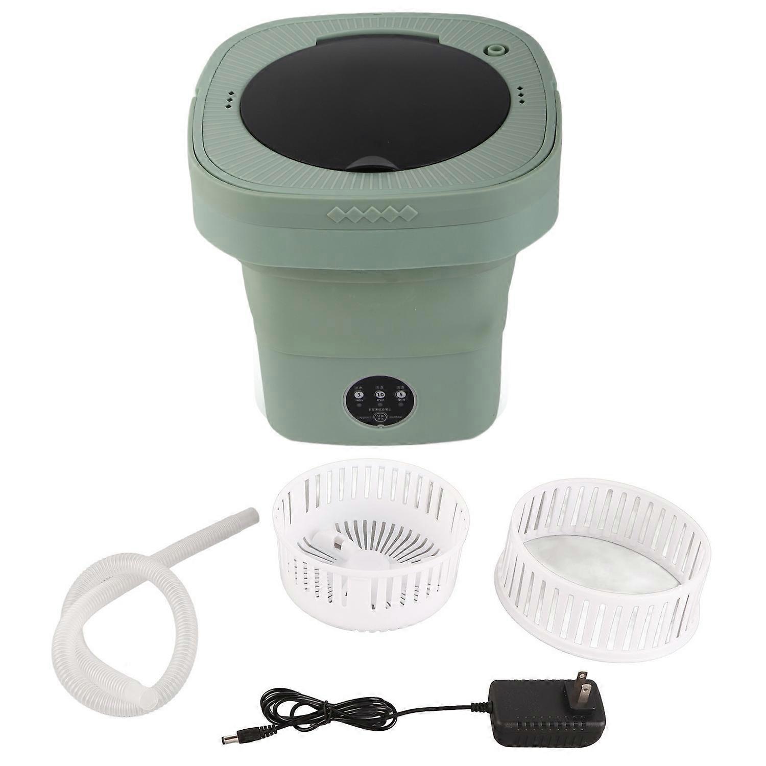 Foldable Washing Machine High Speed 6.5L Large Capacity Soft Semi Spin Drying