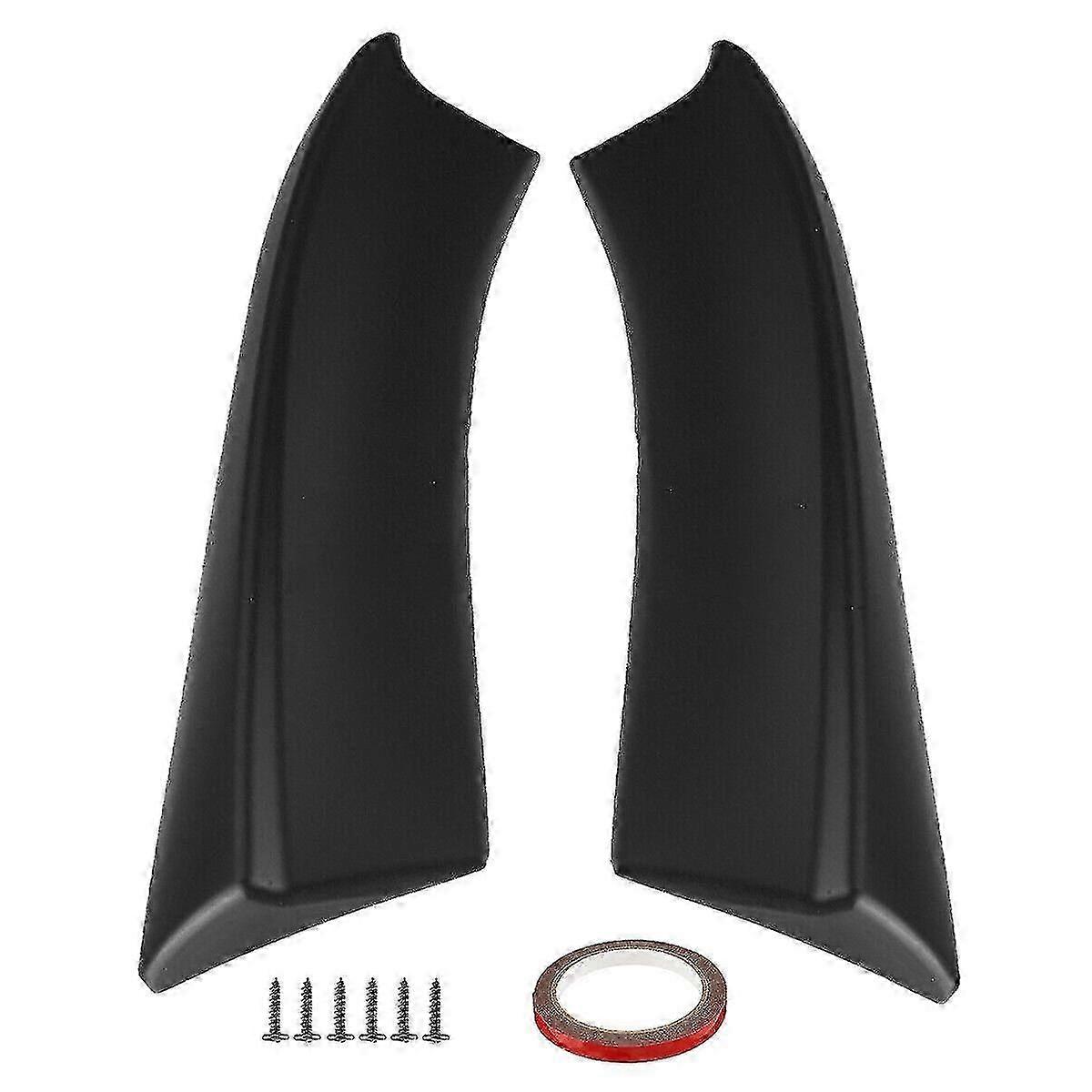 1pair Car Rear Bumper Lip Splitters For Charger Rt Sxt 2015+ Winglets Side Cover Diffuser Protector