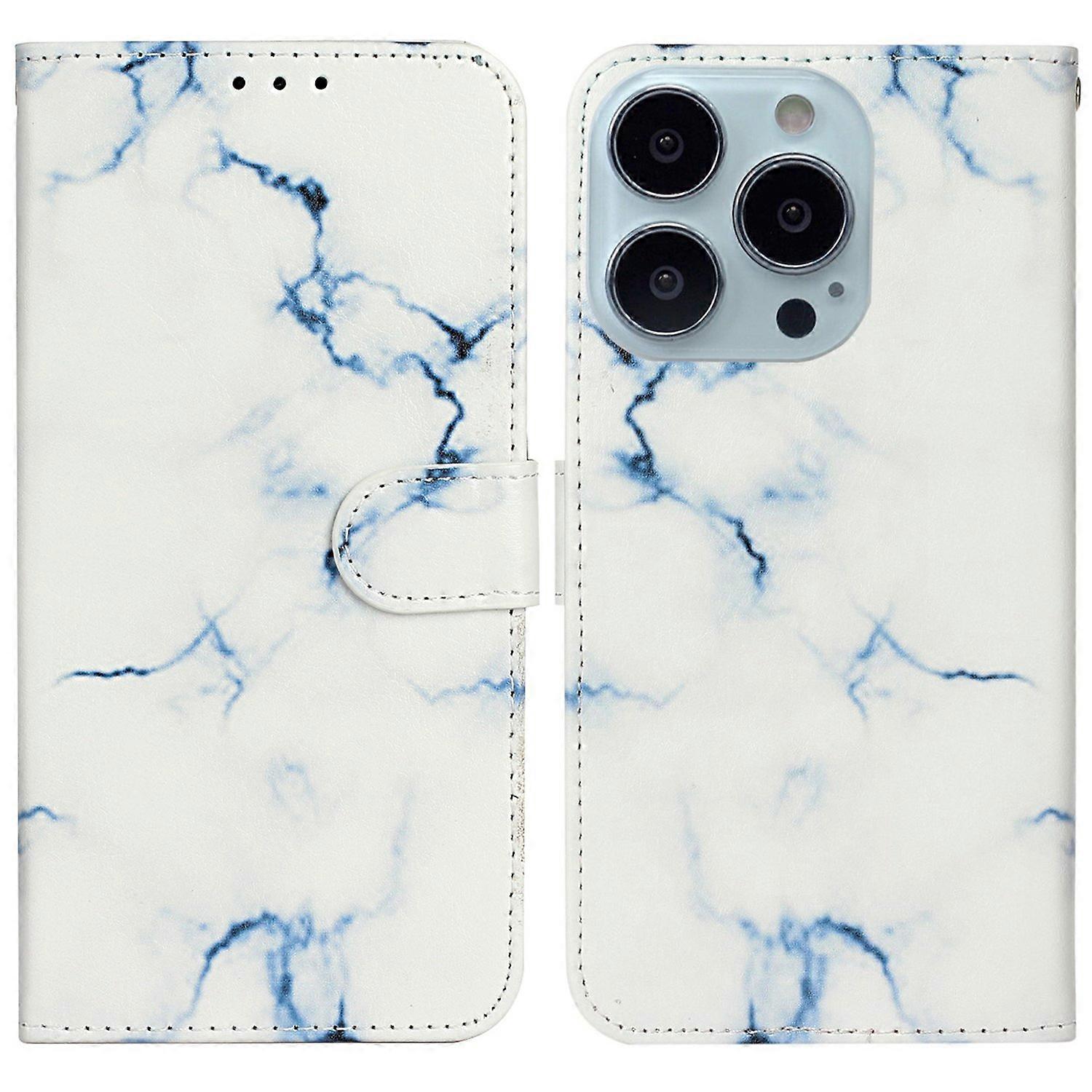 For iPhone 16 Pro Max Case Leather Pattern Design Flip Wallet Phone Cover