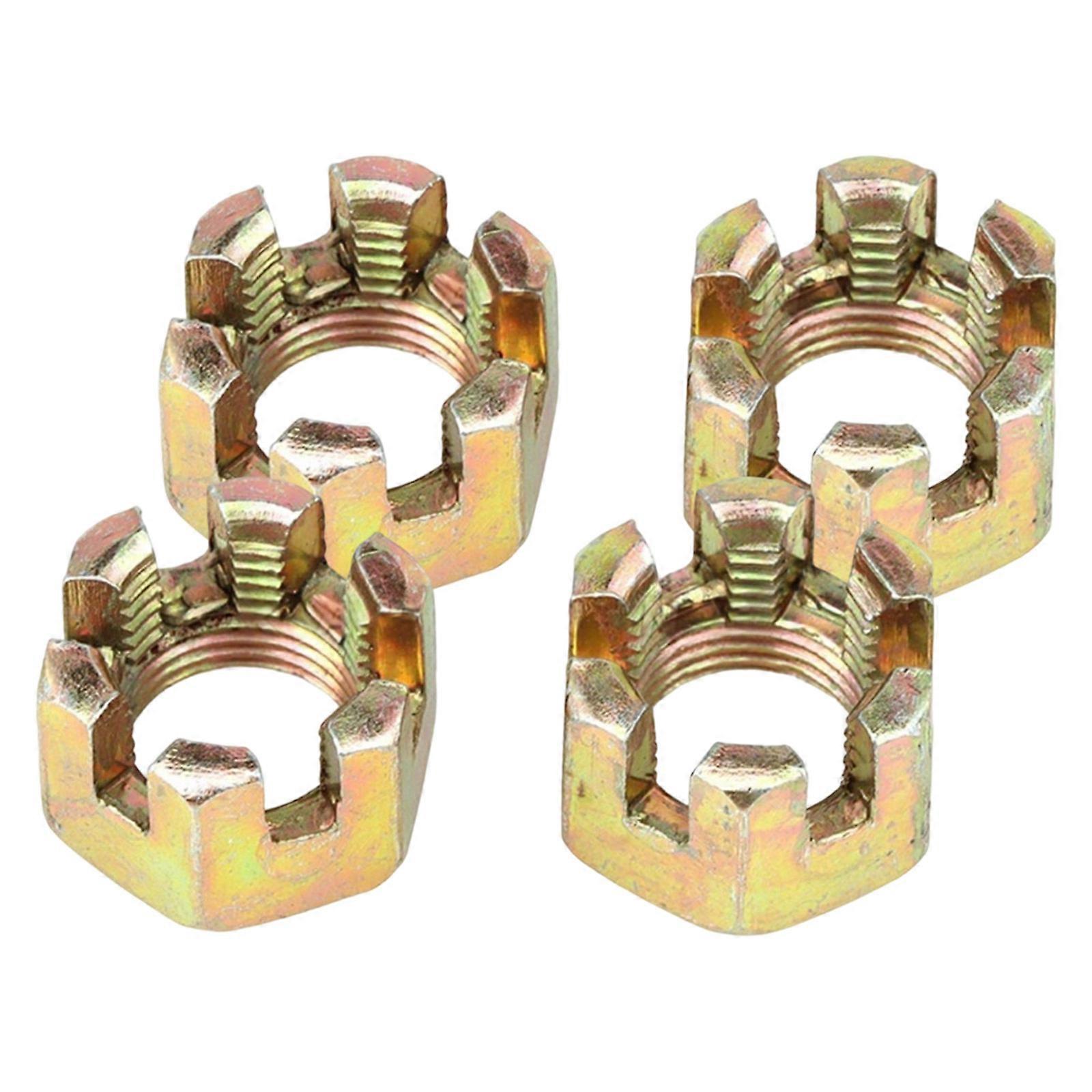 4pcs Accuracy Fit Rear Axles Nut for Buggies Reinforced Thread Design Vibration Resistance All Terrain Application  20