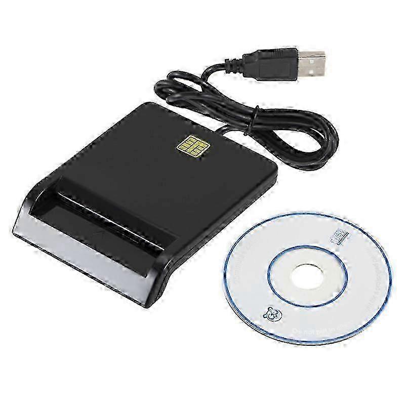 USB 2.0 Smart Card Reader Memory For ID Bank EMV Electronic DNIE Dni Citizen Sim
