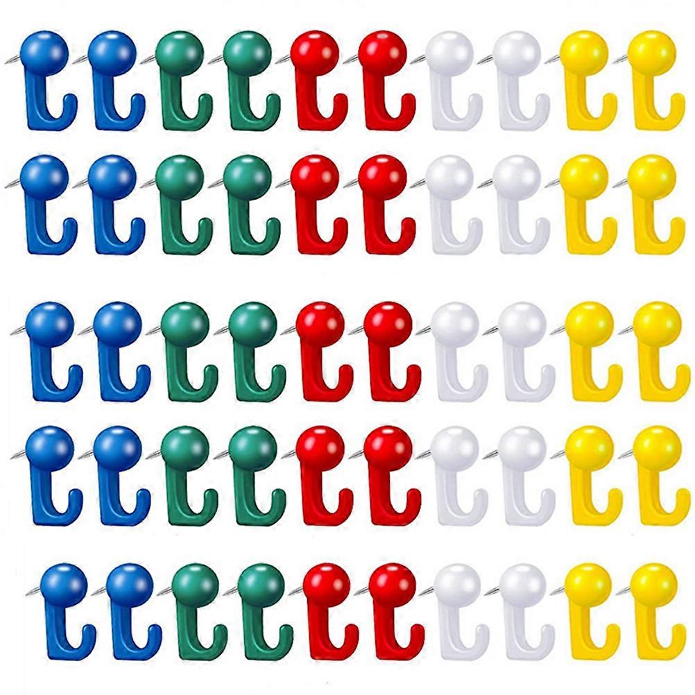 150 Pcs Colored Push Pins Cork Board Pushpin Hooks Map Marking Nails Painting Display Pushpins