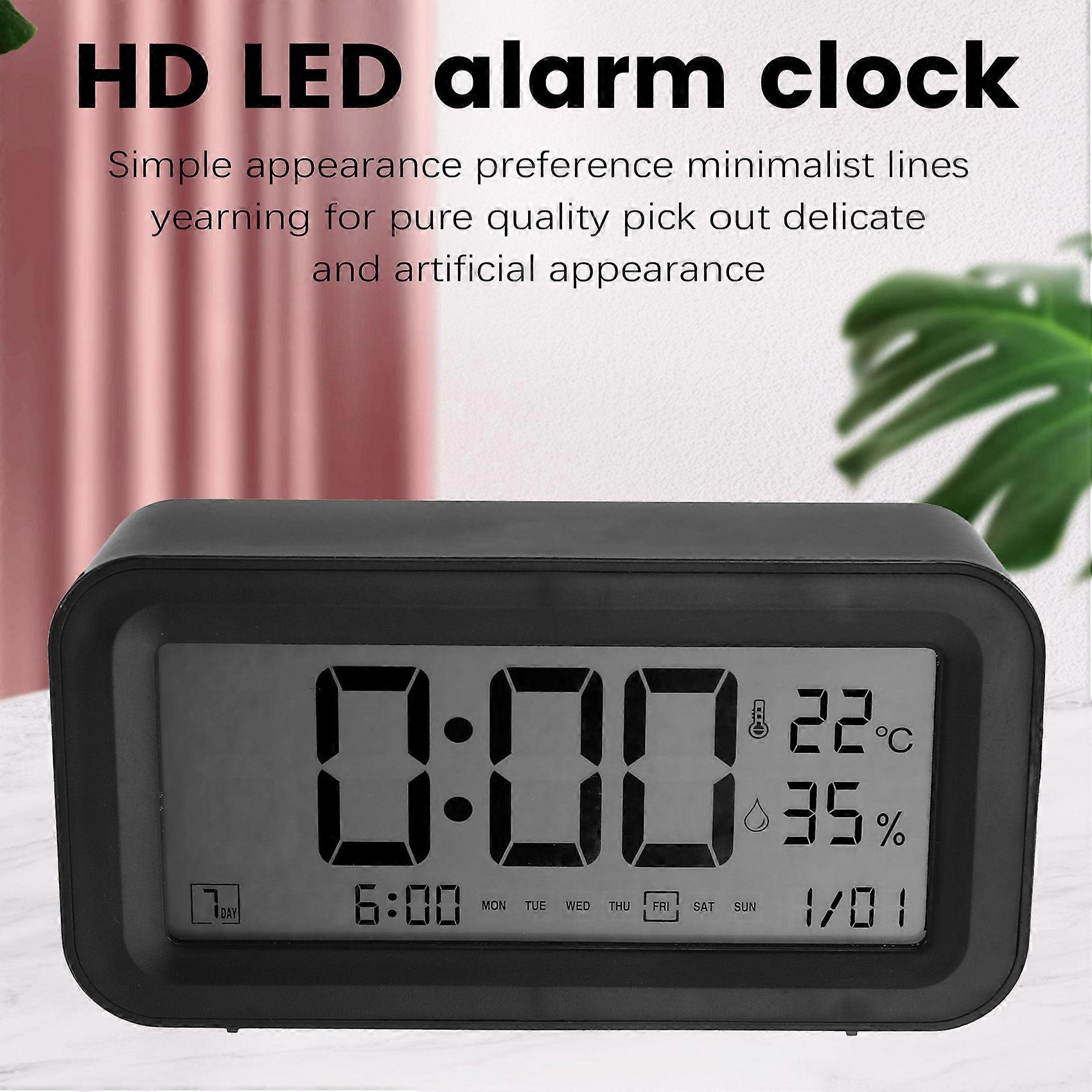 Digital Alarm Clock Digital Desk Clock Mini Electronic Clocks Office Simple Clocks Automatic Luminous Electronic Clock