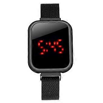 Quinlirra Paascadeaus voor dames en heren - Luxe roestvrijstalen horlogeband - Dameshorloge met elektronisch display - Sieraden - Paasdecoratie