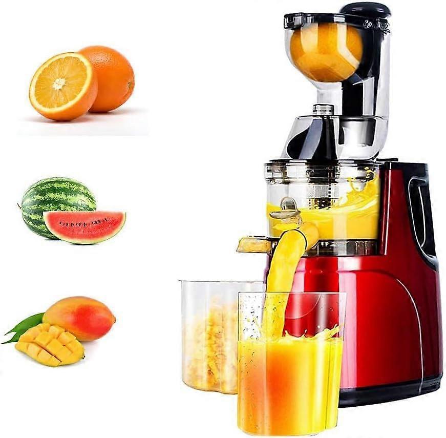 Commercial Juicer Machine with LargeCaliber Inlet, Automatic Pulp Separation,  Juice Yield