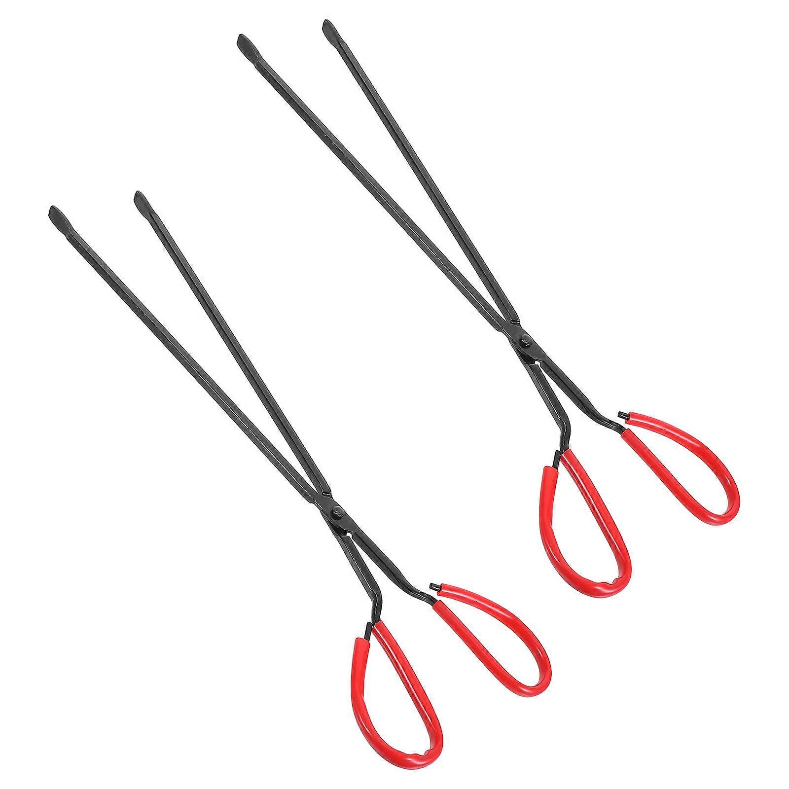 Long Handle Trash Picker Garbage Tongs Grabber Tools 2Pcs for Outdoor Use