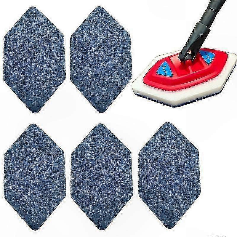 Vileda Bad Magic Brush Mopp Erstatningshode, 5-pakning svampskureputer
