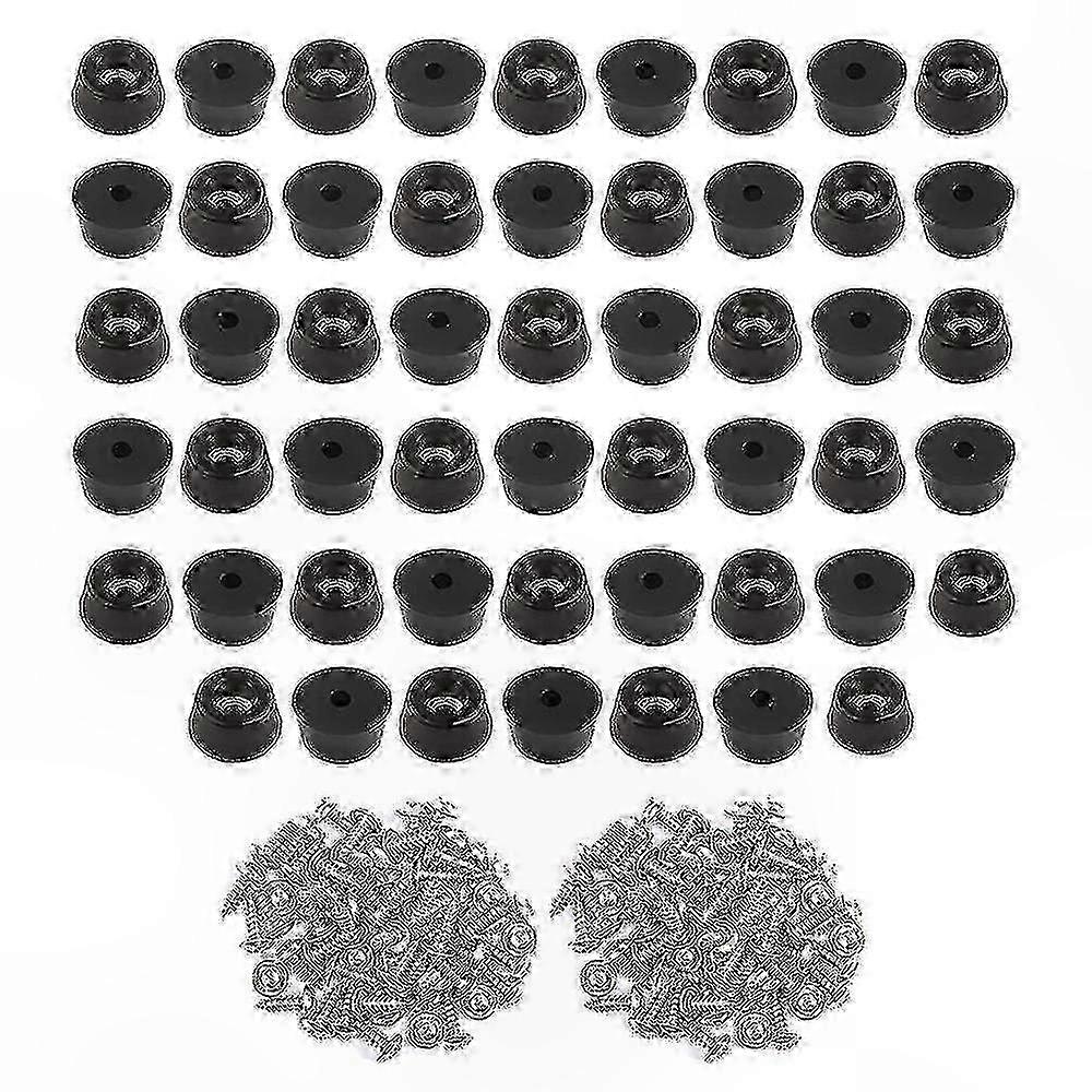 52 pies de goma antiarañazos para tablas de cortar (0,31 x 0,59 pulgadas)