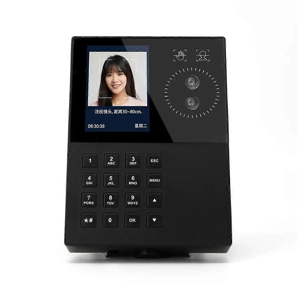 Administrative Attendance Machine T500 Facial Recognition Palmprint Recognition Card Swiping Login Password Login EU