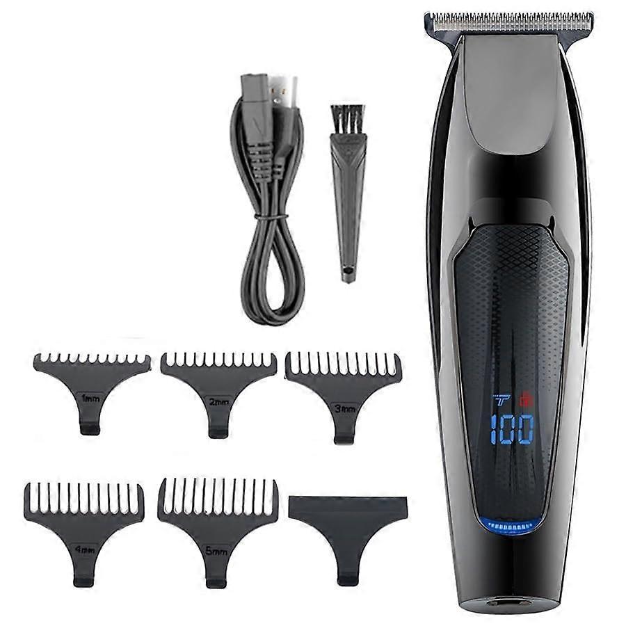 Electric Hair Clipper for Men with Precision Blades, Low Noise Cordless USB Rechargeable