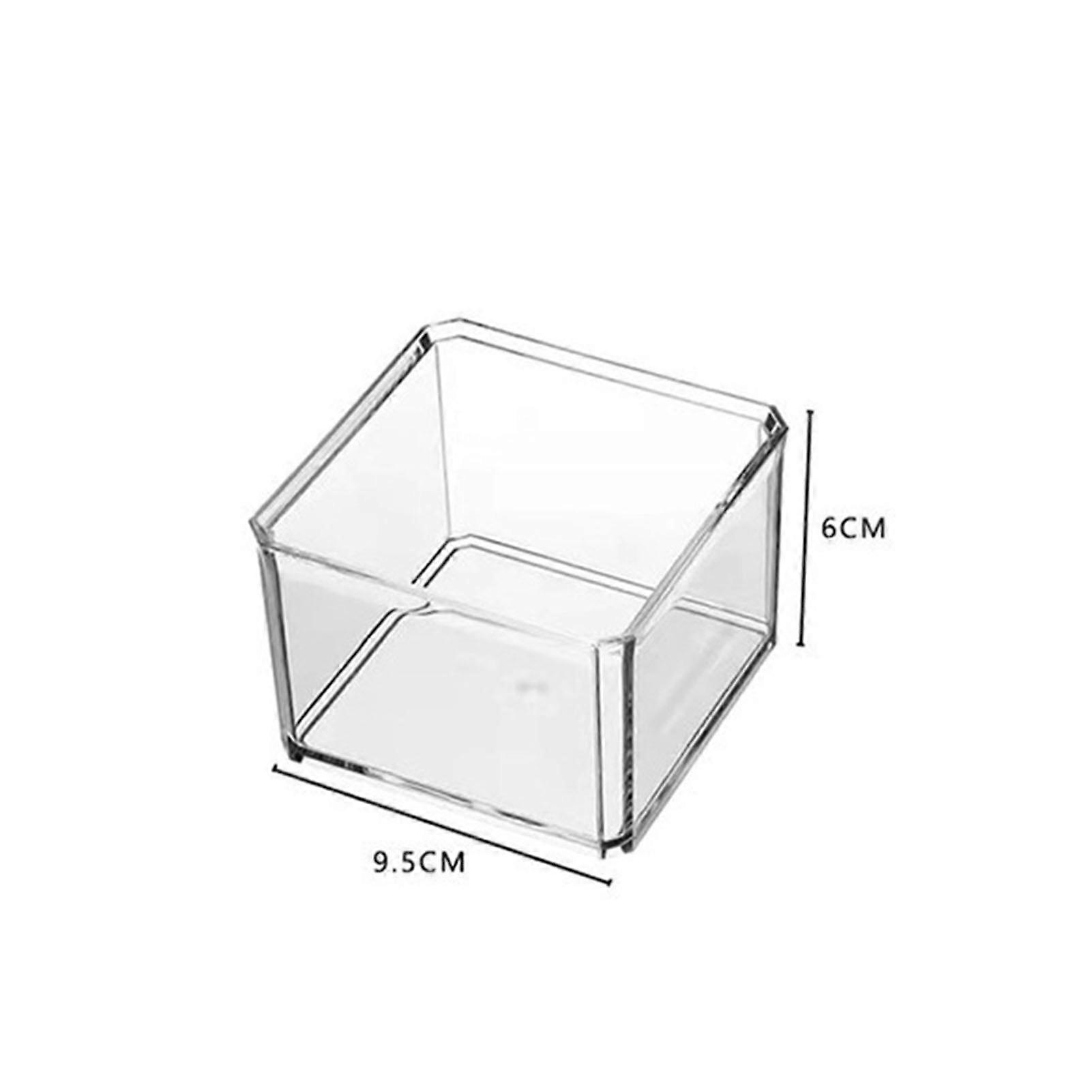 Transparent Tea Bag Storage Box Acrylic Storage Divider Box Tea Bag Storage Box Coffee Capsule Sorting Box Sealed Storage Tank