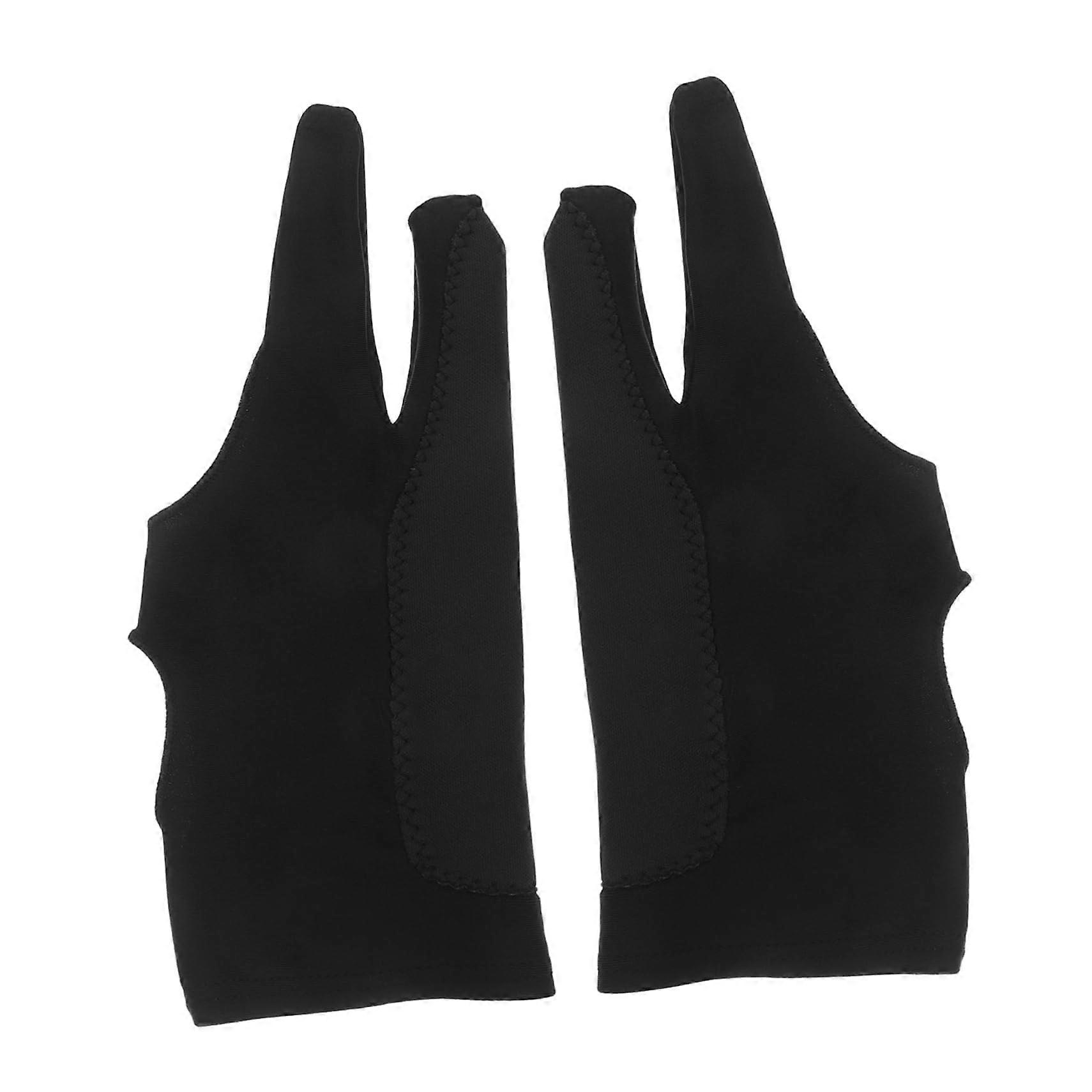 Two Finger Drawing Glove for Tablet – Breathable Fabric, Accidental Touch Prevention, Fits Left and Right Hand