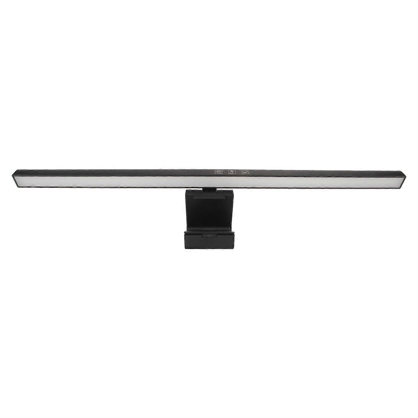 Monitor Light Bar USB Powered LED Screen Bar Lamp with Touch Control, Eye Protection, 3 Colors, Black