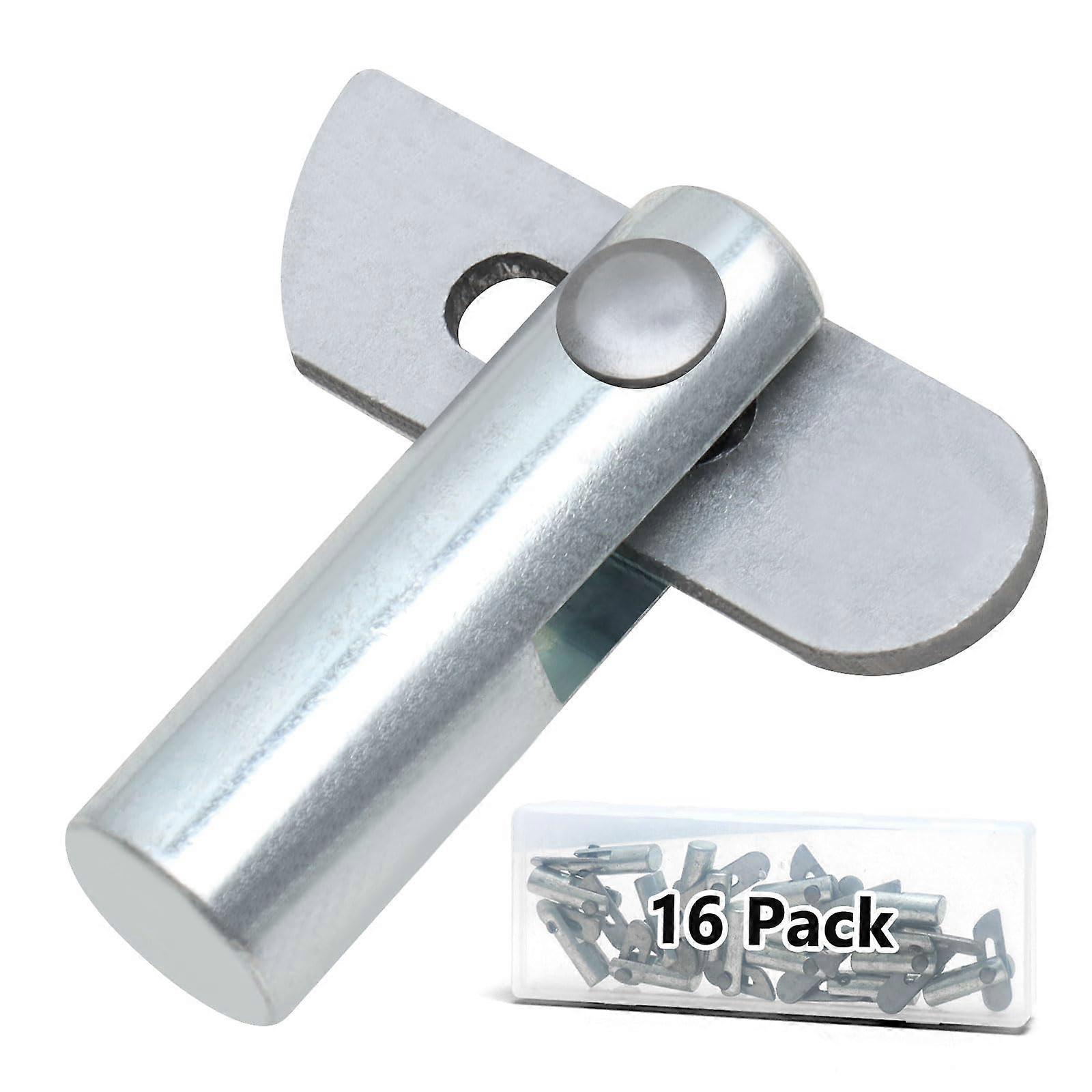 16 Pack Galvanized Scaffolding Pins, Heavy Duty Scaffold Accessories with Universal Fit and RustResistant Coating
