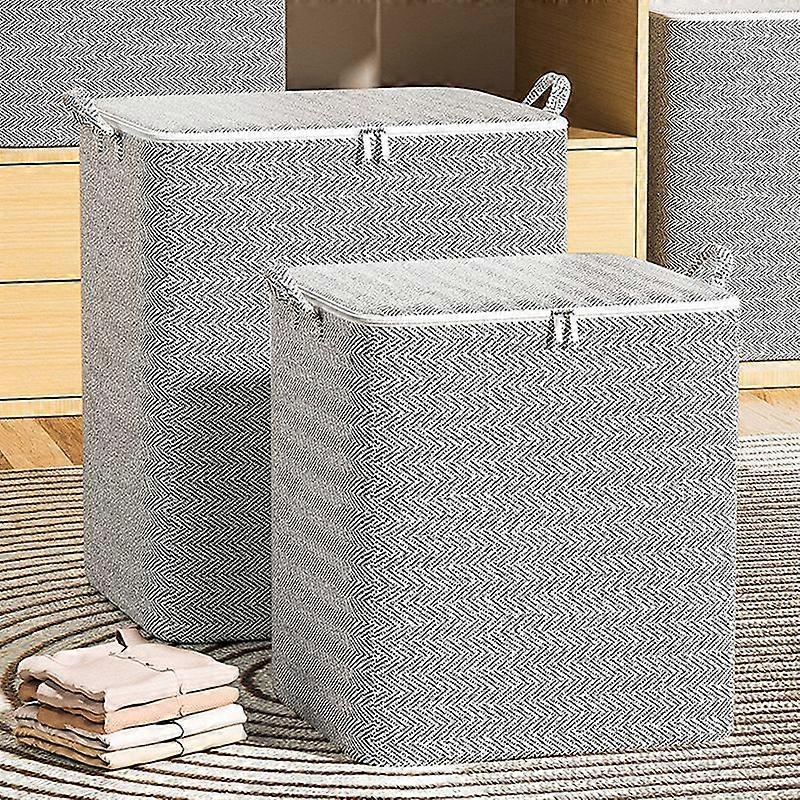 Clothes Storage Bags, Large Capacity Foldable Wardrobe Storage Box For Blanket