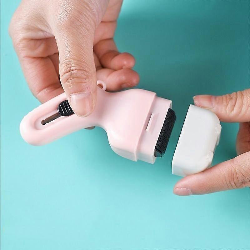 New 3D Confidential Roller Multifunctional Rolling Garbled Code  Seal Express Unpacking Coater Graffiti Stamp Refillable Ink