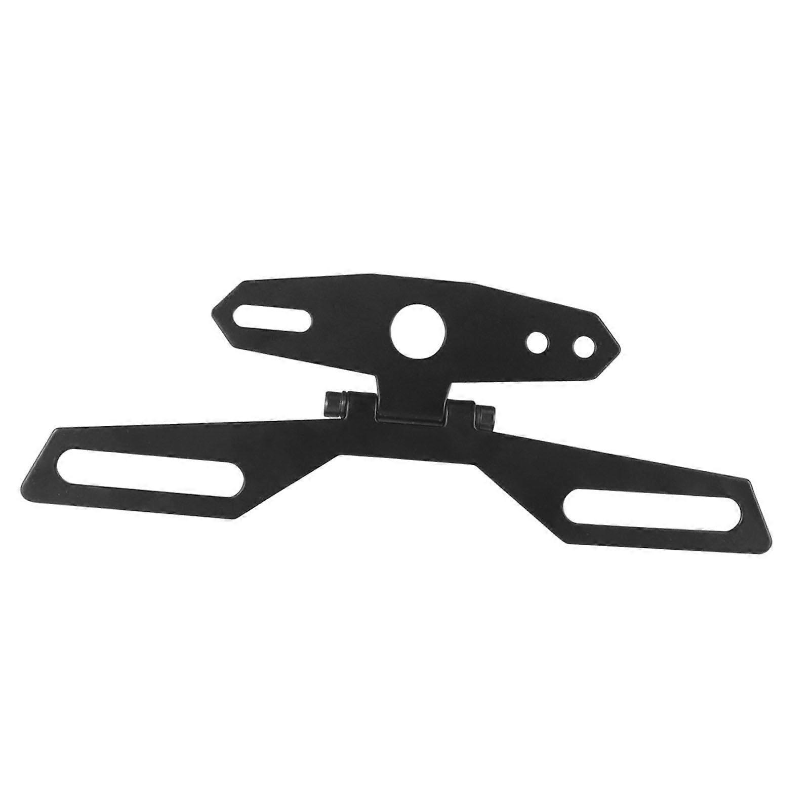 Universal Foldable License Plate Bracket with Taillight Mount for Trailer Motorcycle ATV