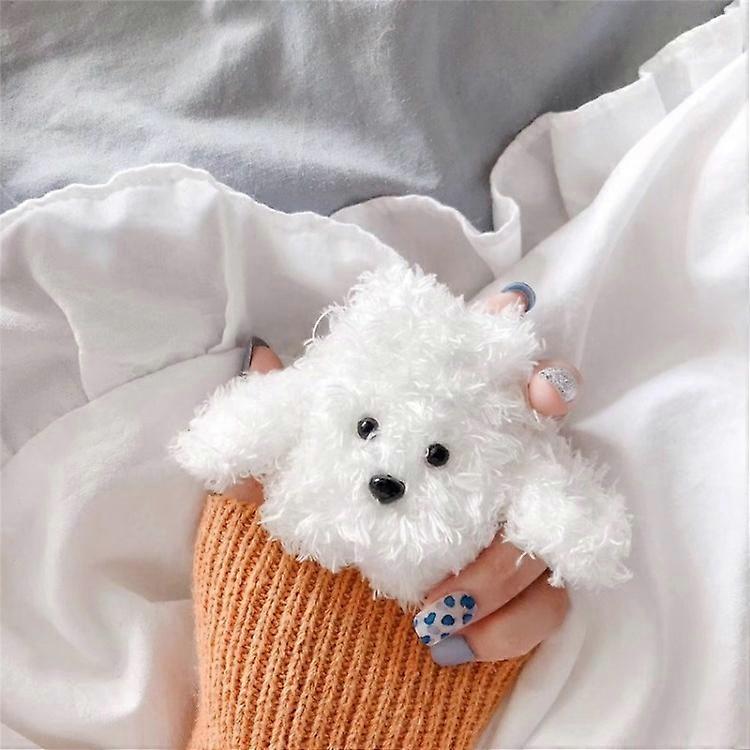 For AirPods 1/2/Pro Sleeves Case Bluetooth-compatible Headset Cover//White