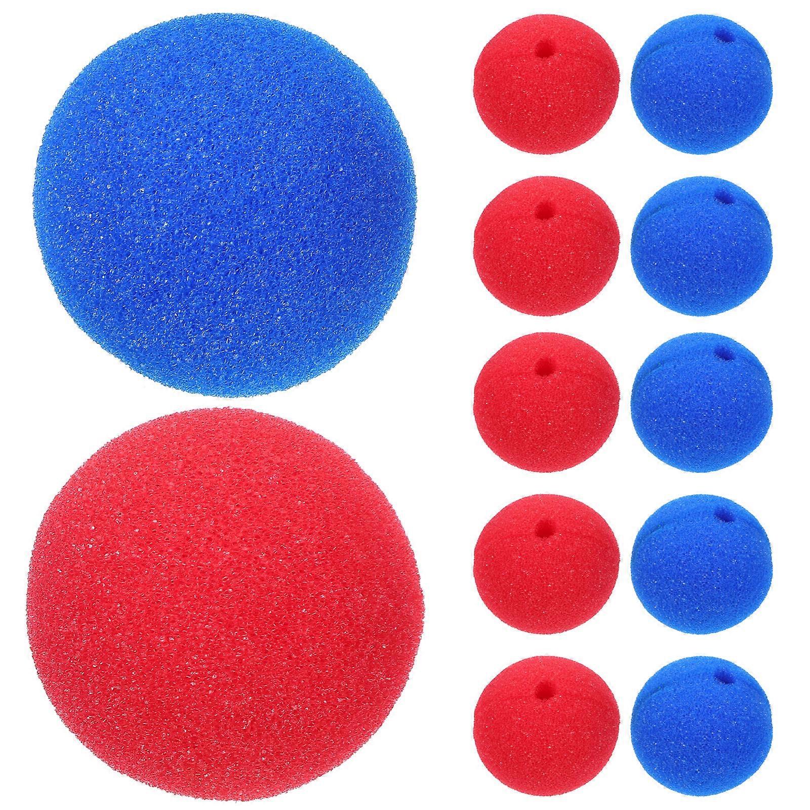 Clown Sponge Clown Nose for Stage Performance 40Pcs Party Props Set
