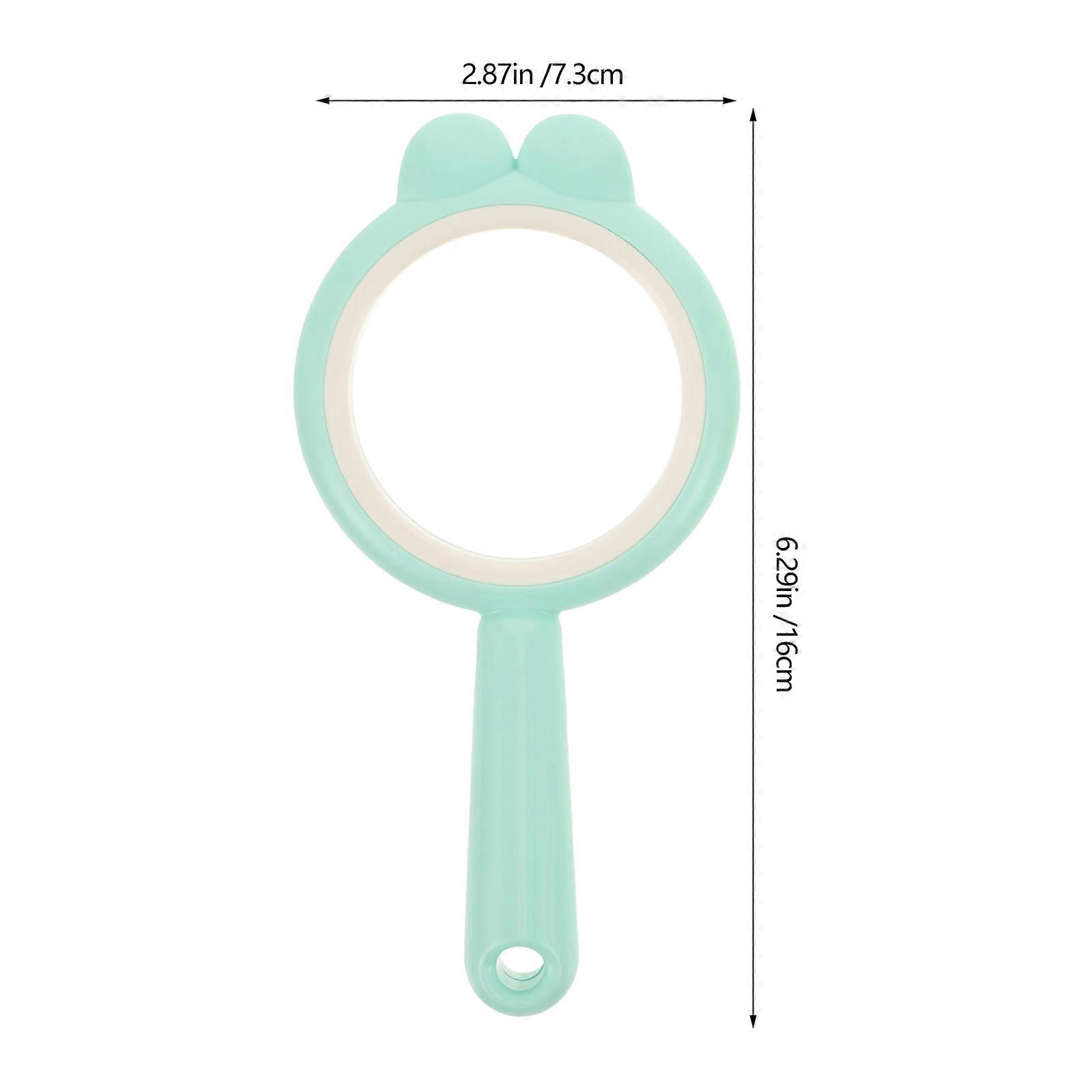 Double Convex Magnifying Lens for Science Experiment Teaching 2Pcs Magnifier